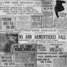 How the Spanish Flu of 1918 affected Erie
