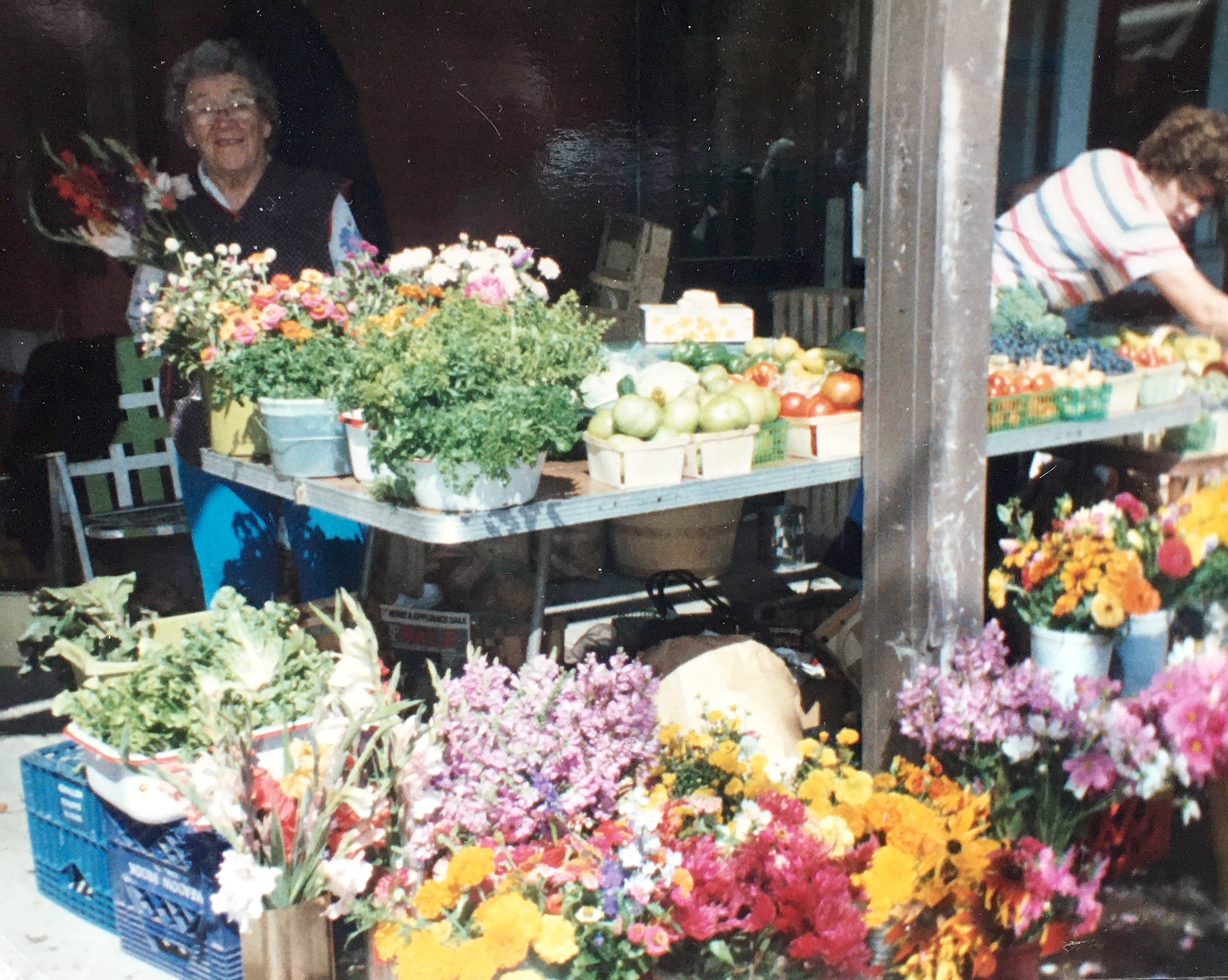Linda Fink and the Meadville Market House