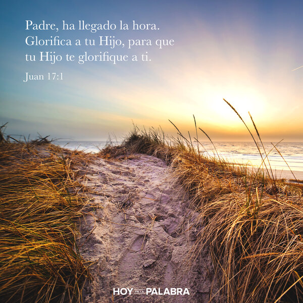 Jesús ora por sí mismo