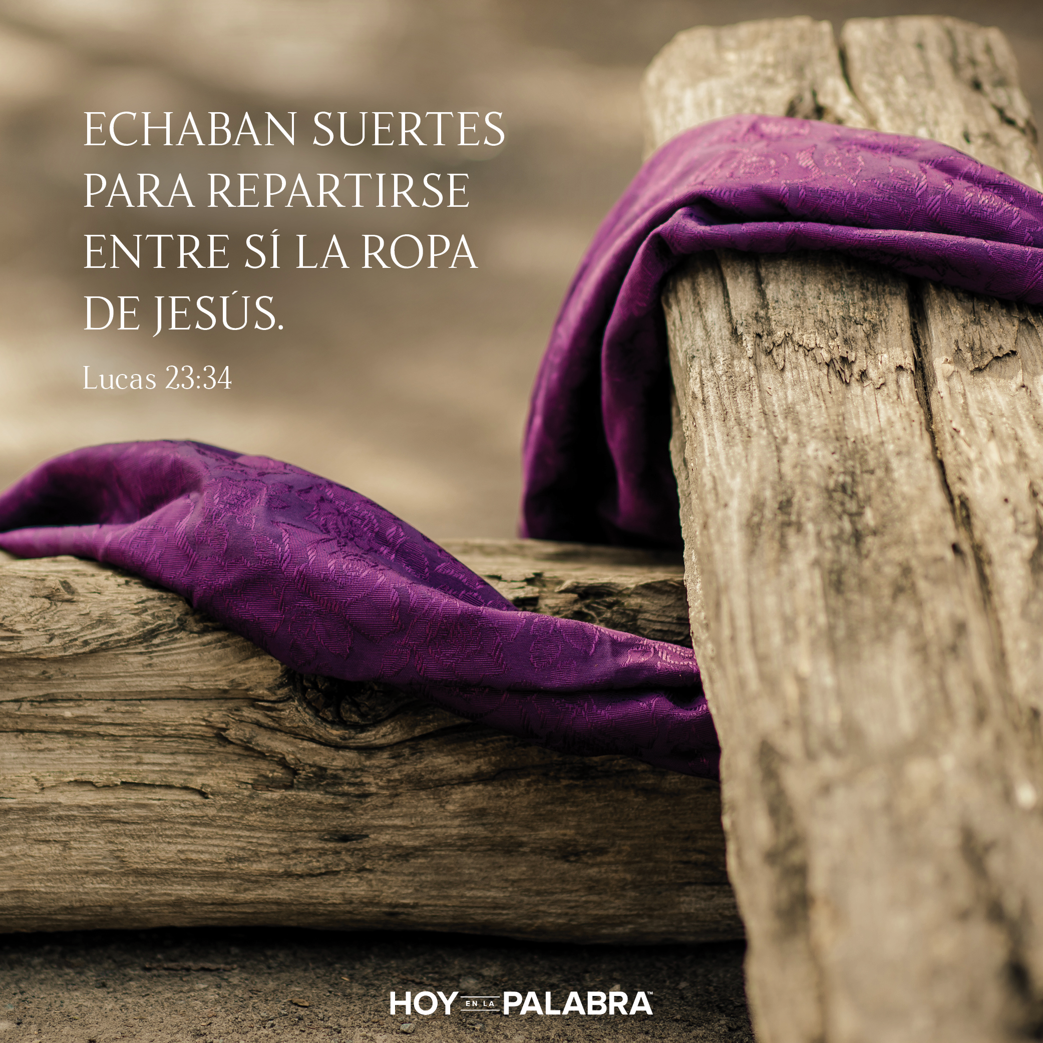 LA ROPA DE LA CRUCIFIXIÓN