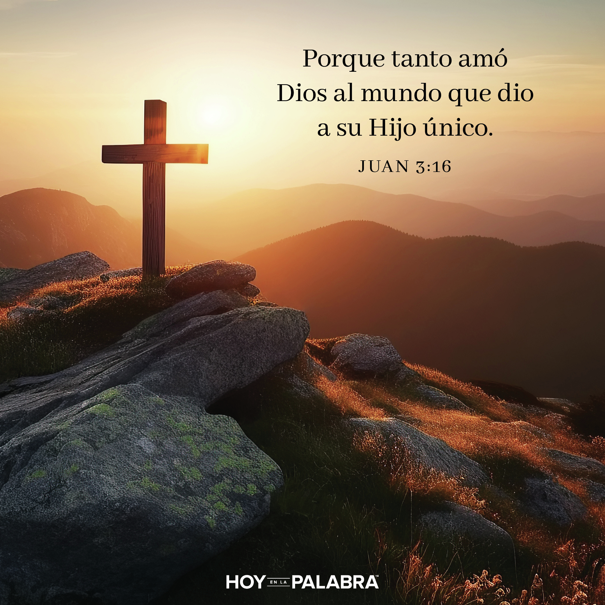 TANTO AMÓ DIOS …