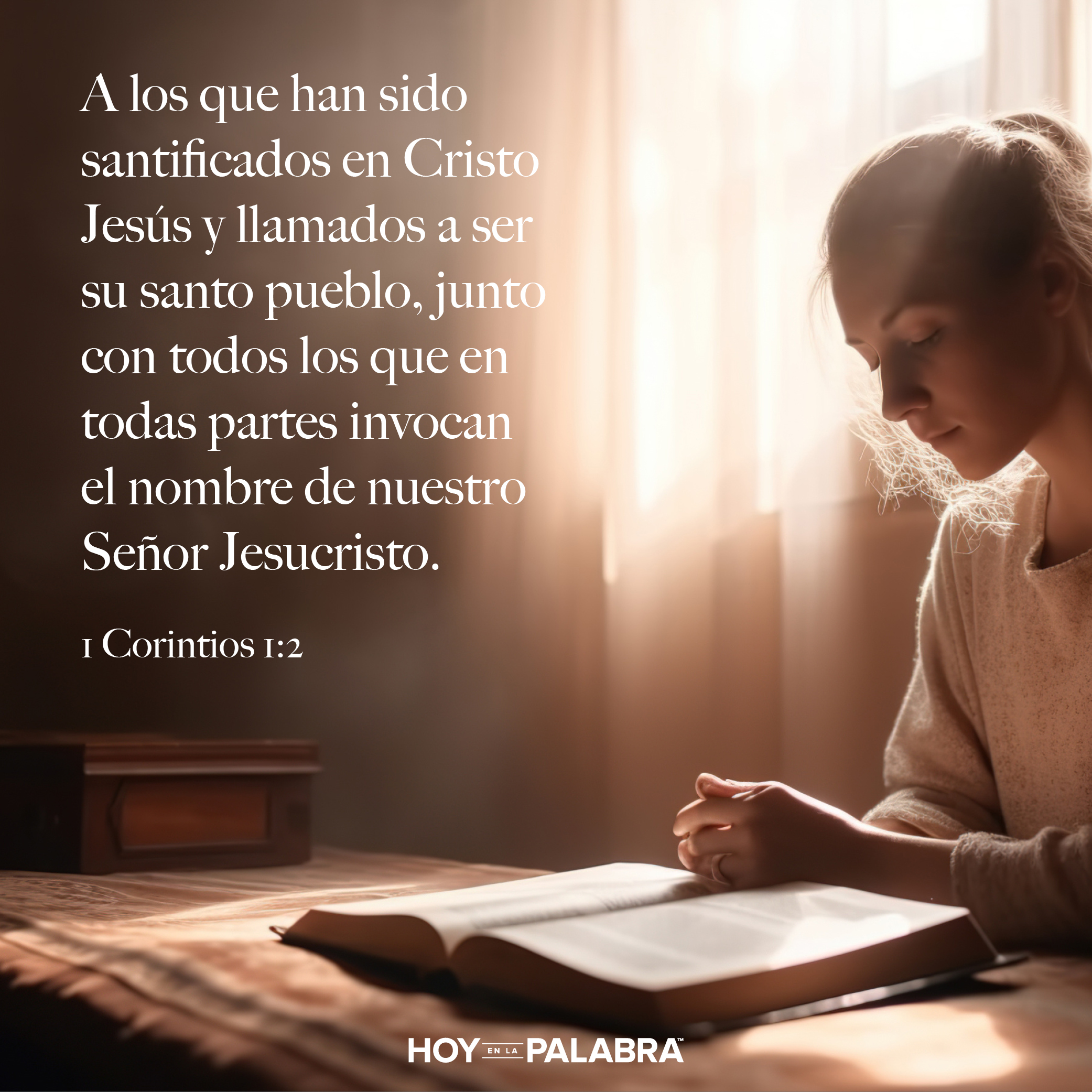 Llamados a la santificación