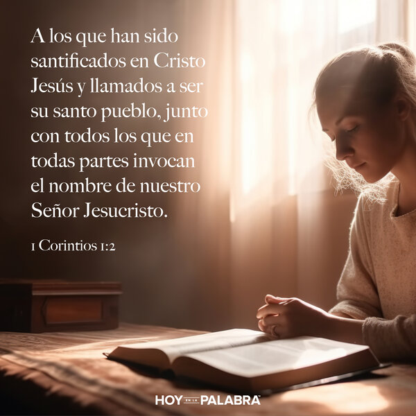 Llamados a la santificación