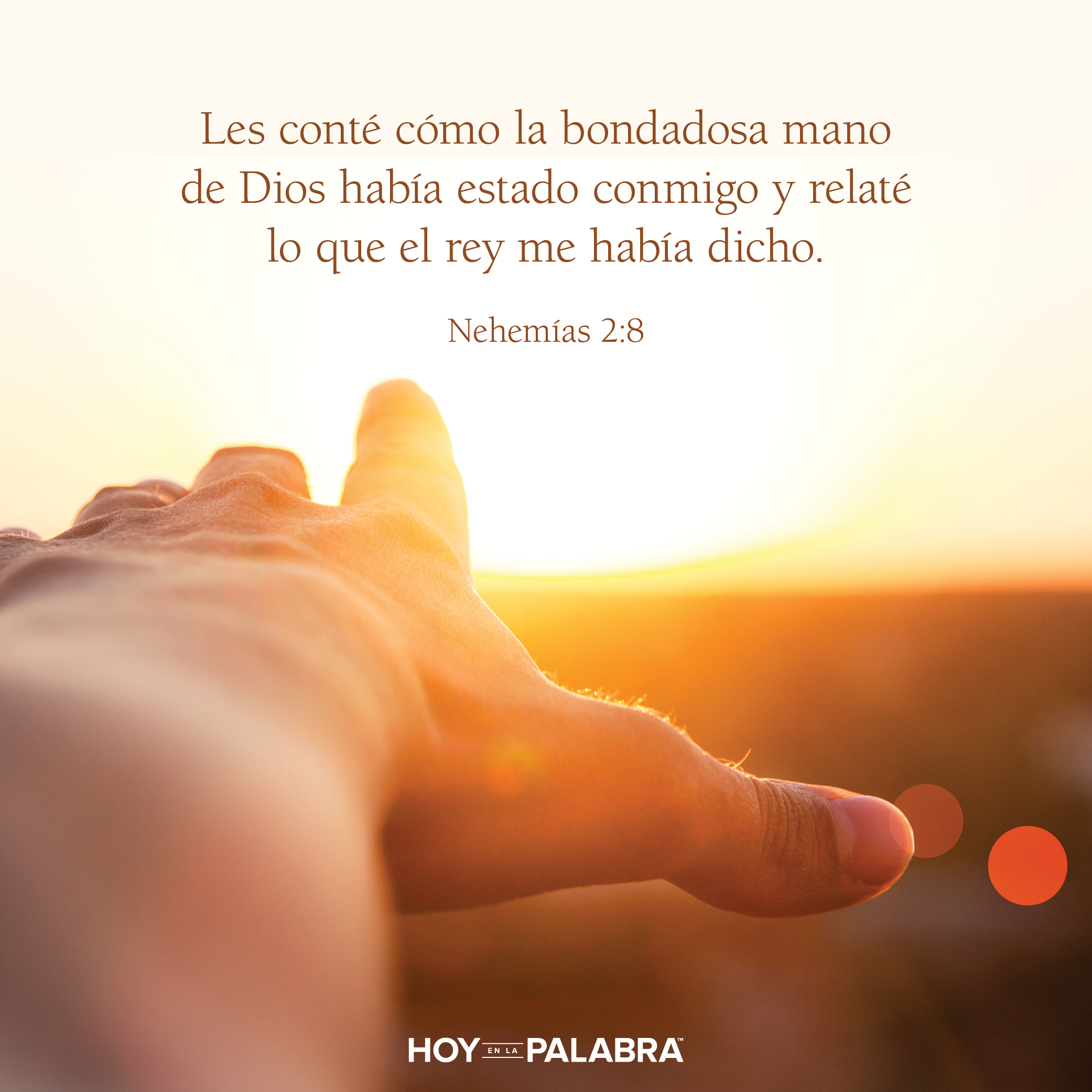 La bondadosa mano de Dios