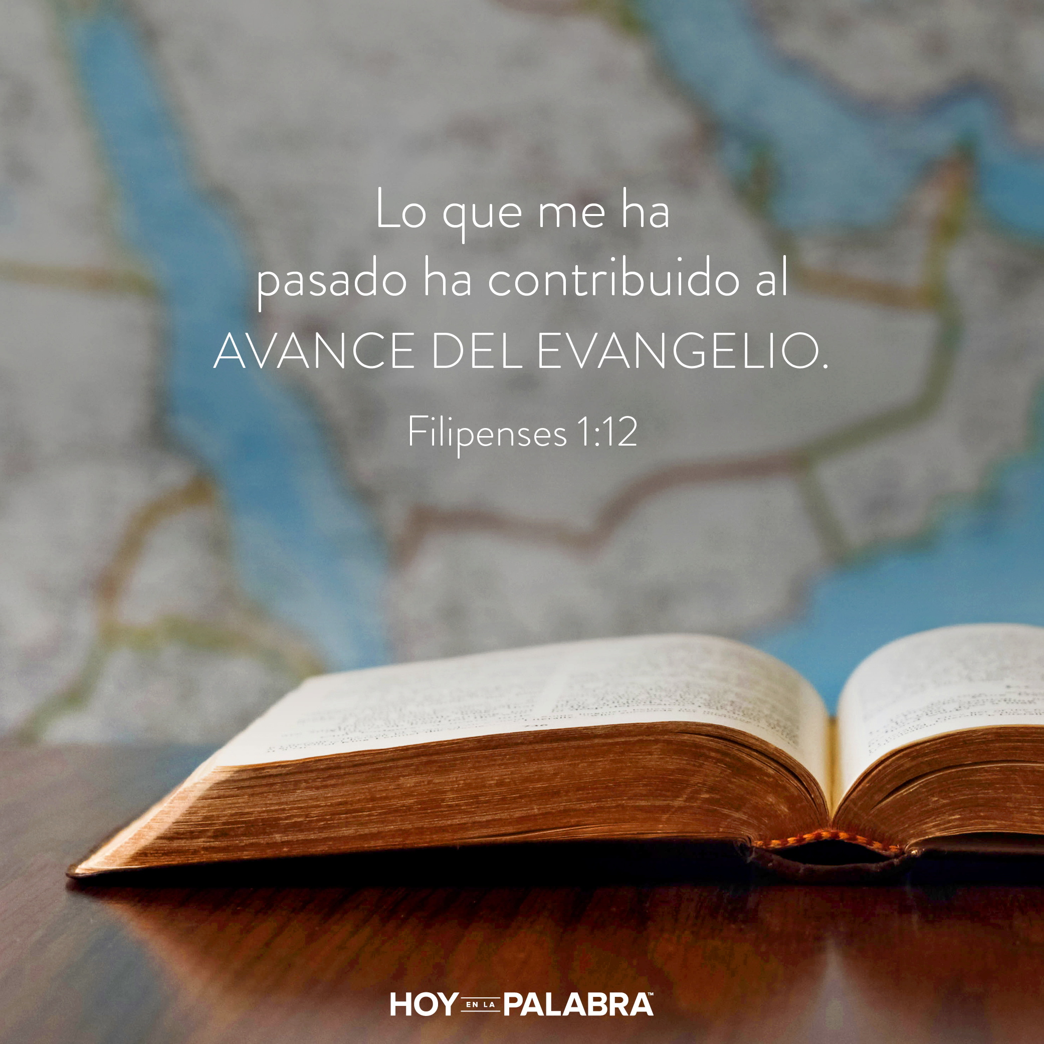 El avance del evangelio