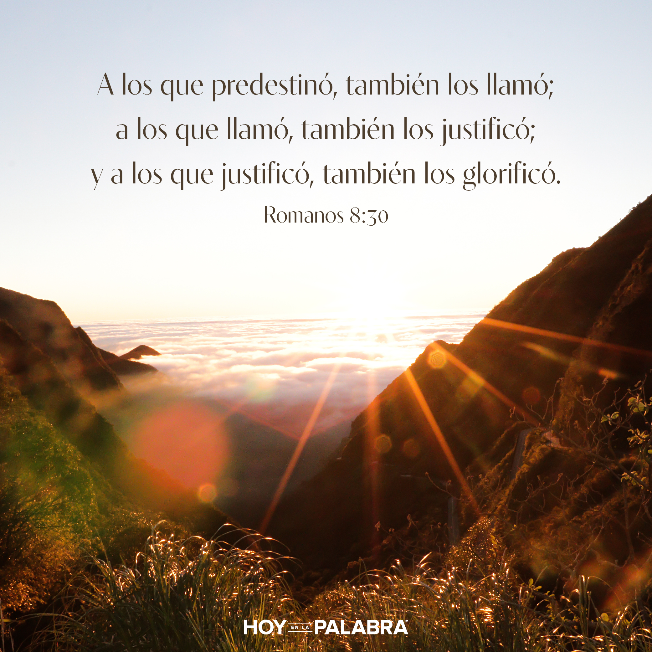 Llamados, justificados, glorificados