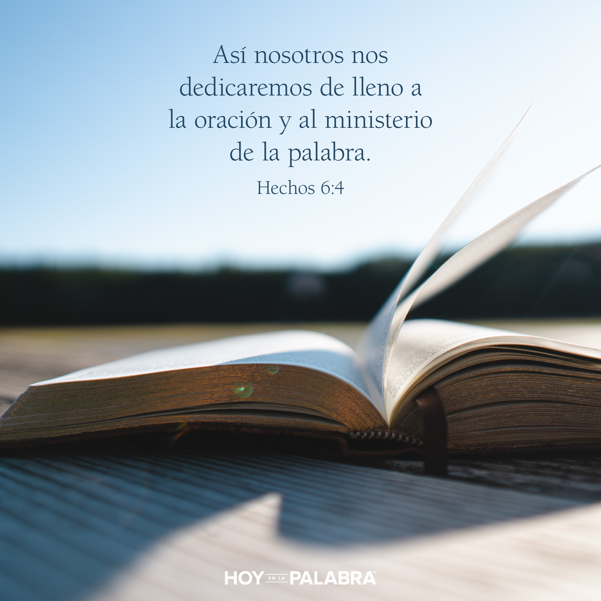 La oración como servicio