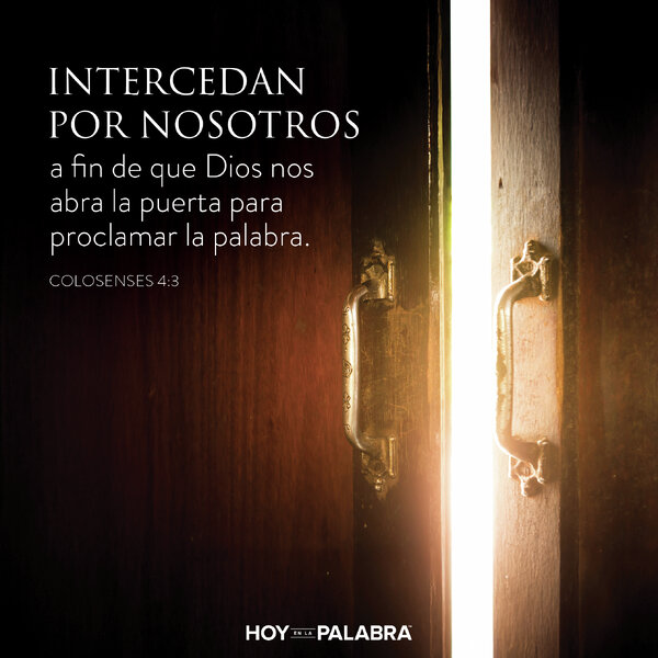 ORACIÓN POR PUERTAS ABIERTAS