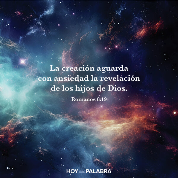 EL ADVIENTO DE LA CREACIÓN