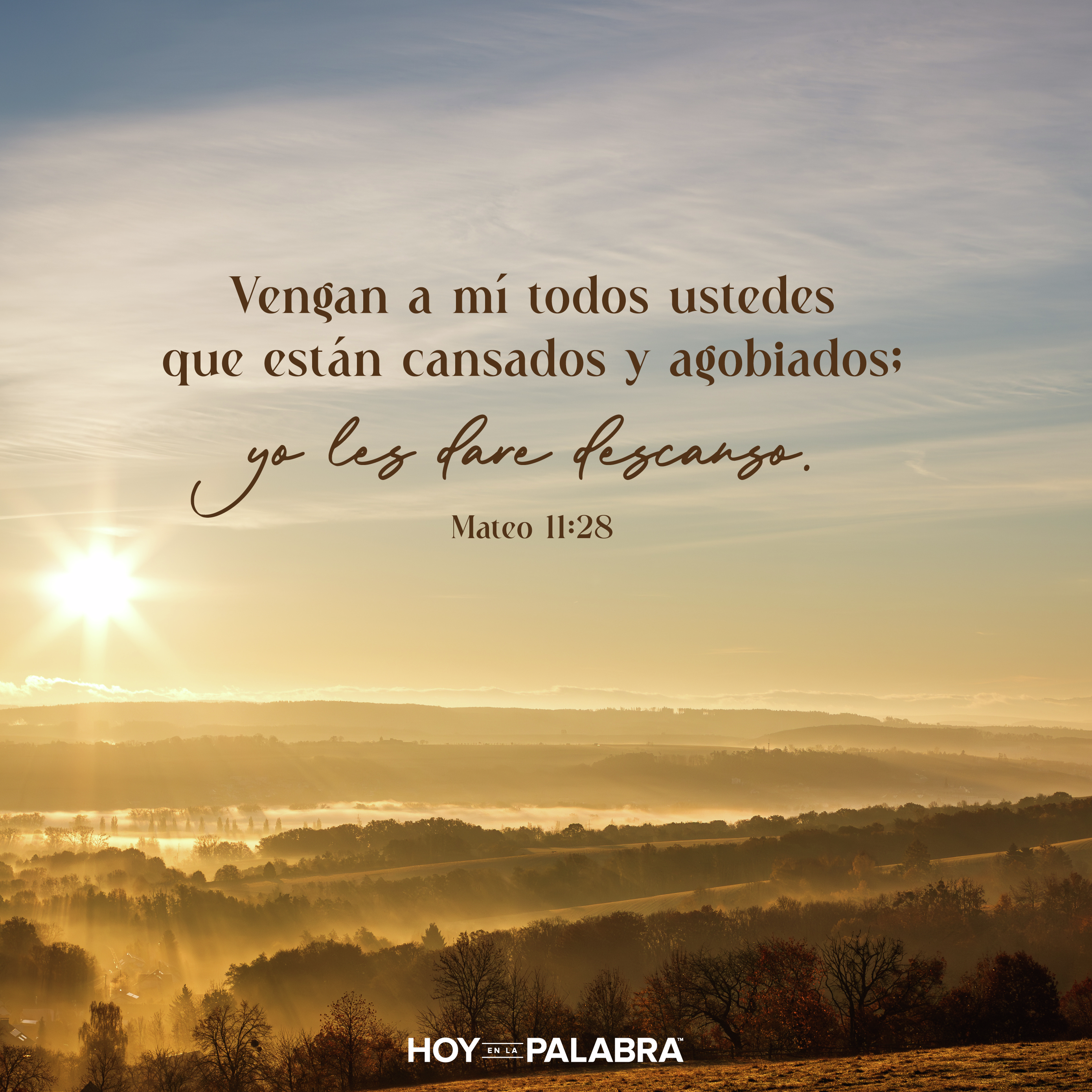 DESCANSAR EN SU PRESENCIA