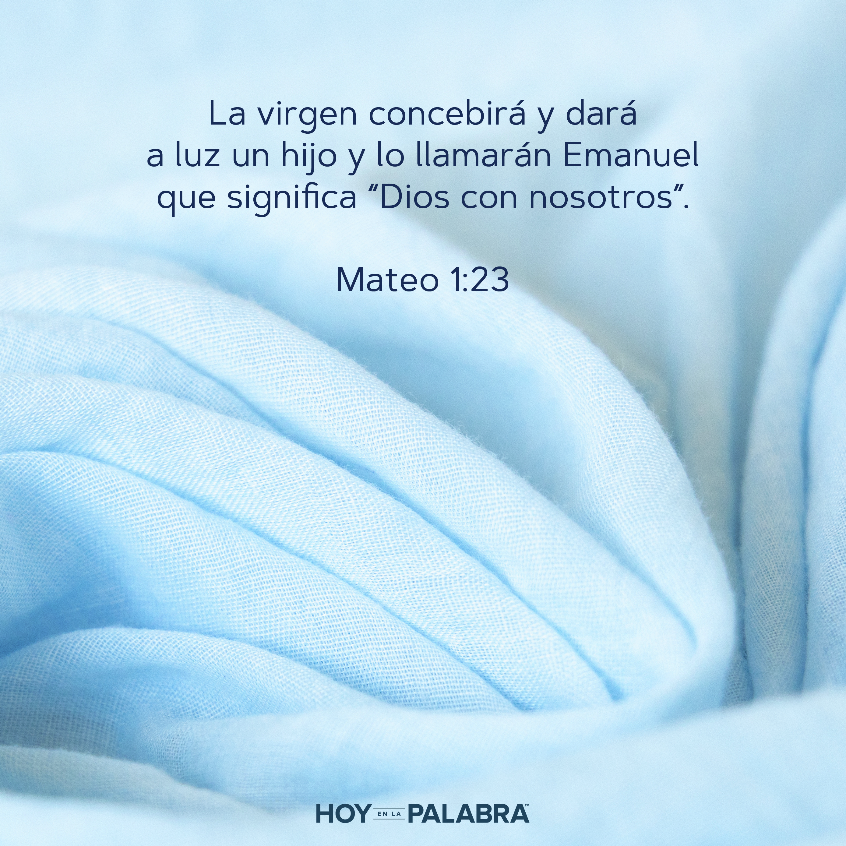 EMANUEL: “DIOS CON NOSOTROS”