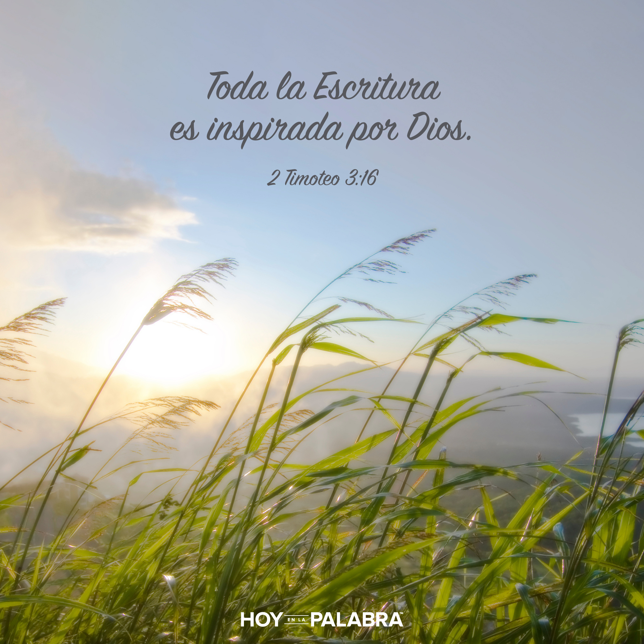 La Palabra de Dios es inspirada
