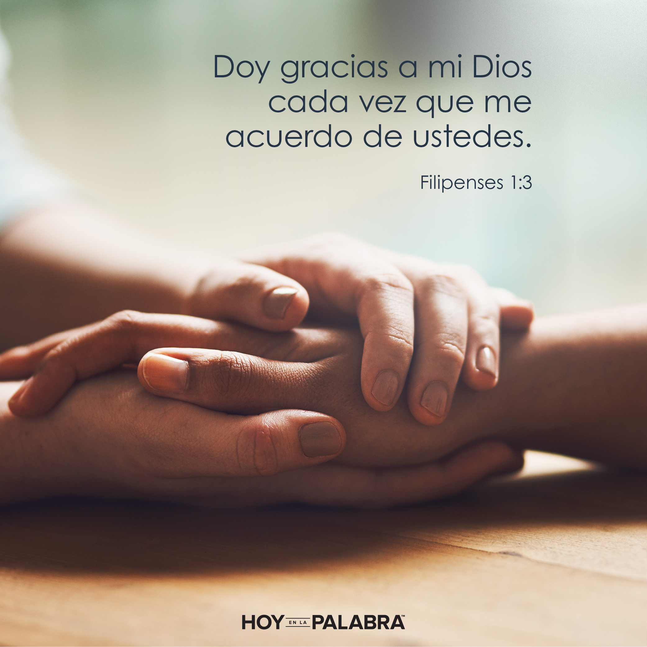 Agradecido por la familia de Dios