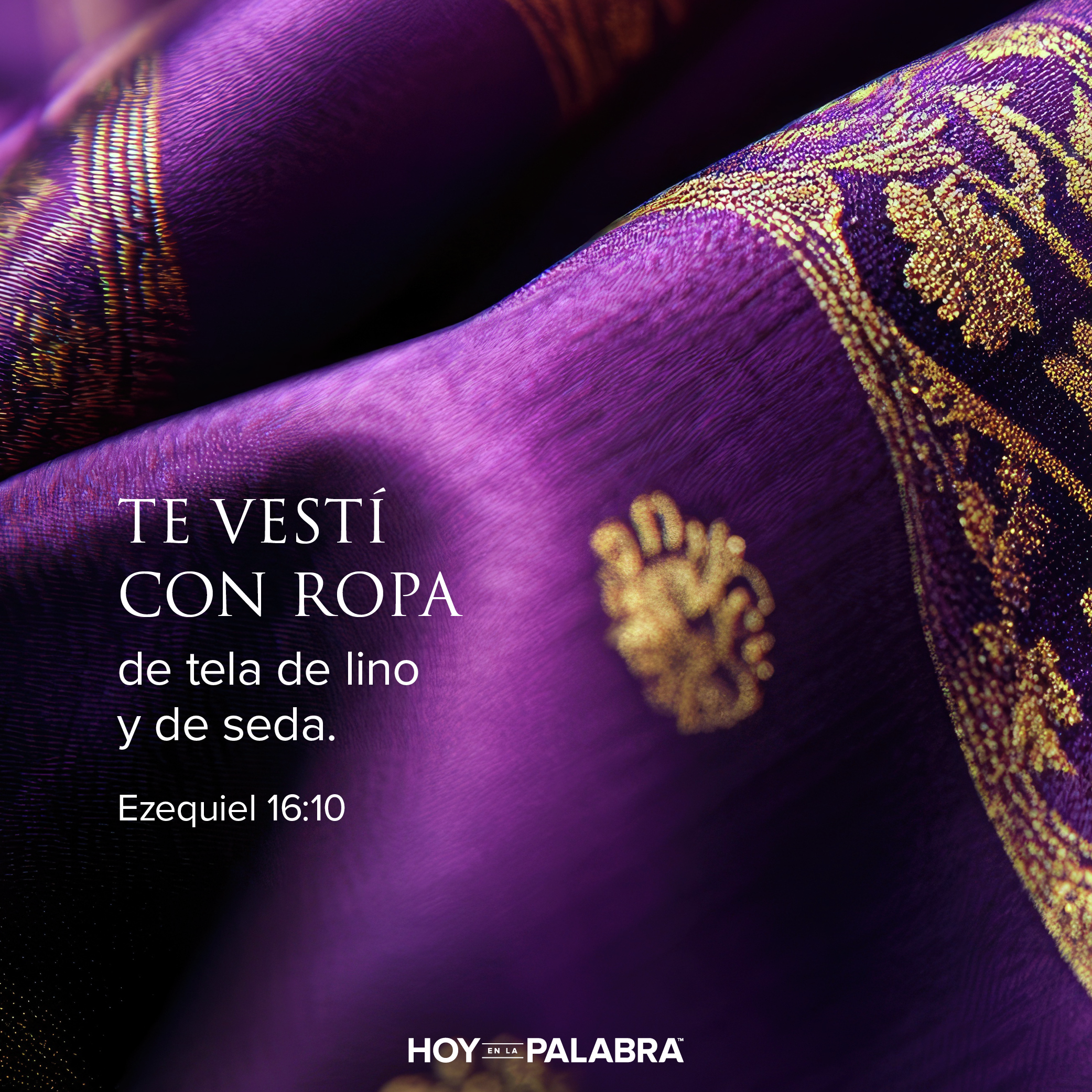 LA ROPA Y EL FAVOR DE DIOS