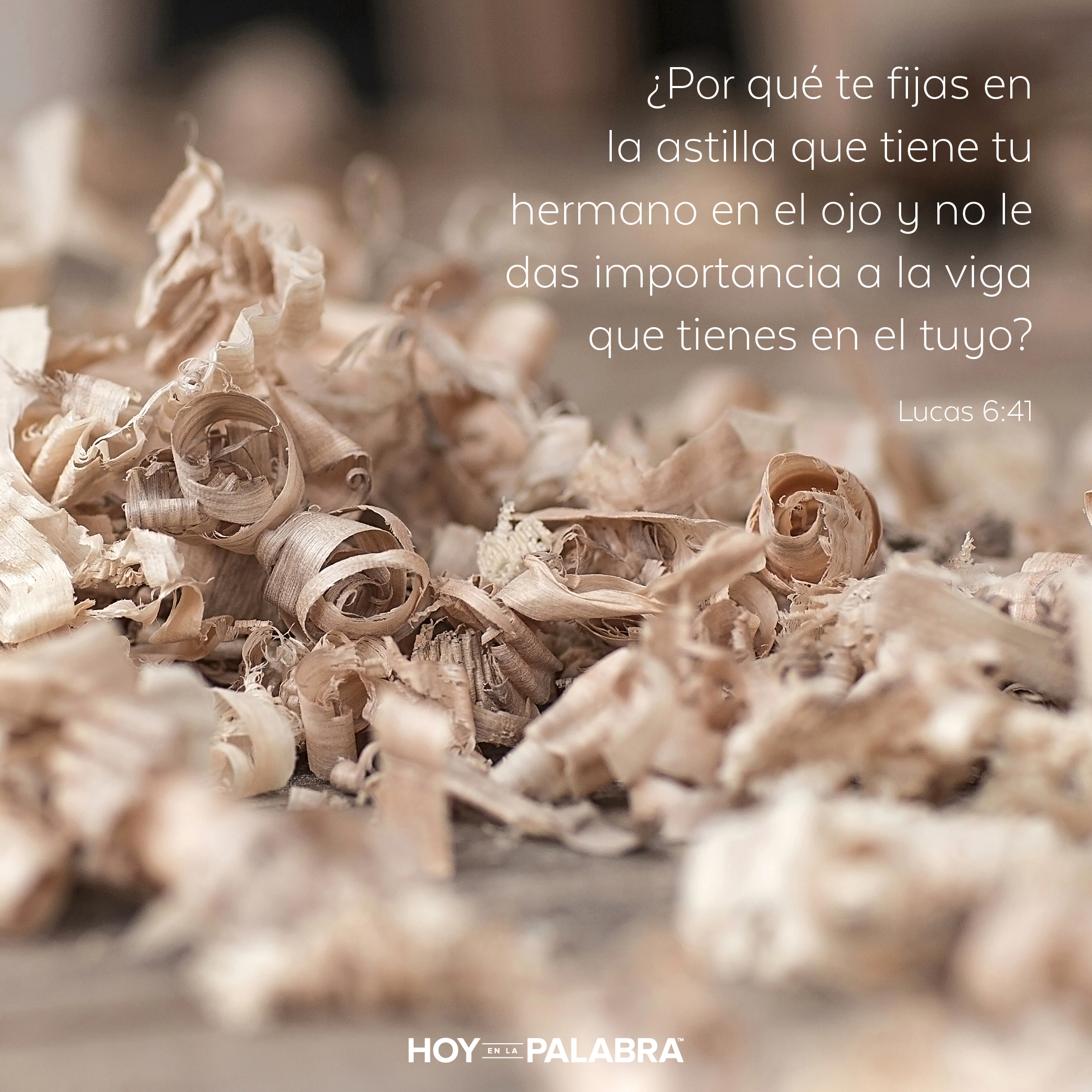 Un mensaje con perspectiva