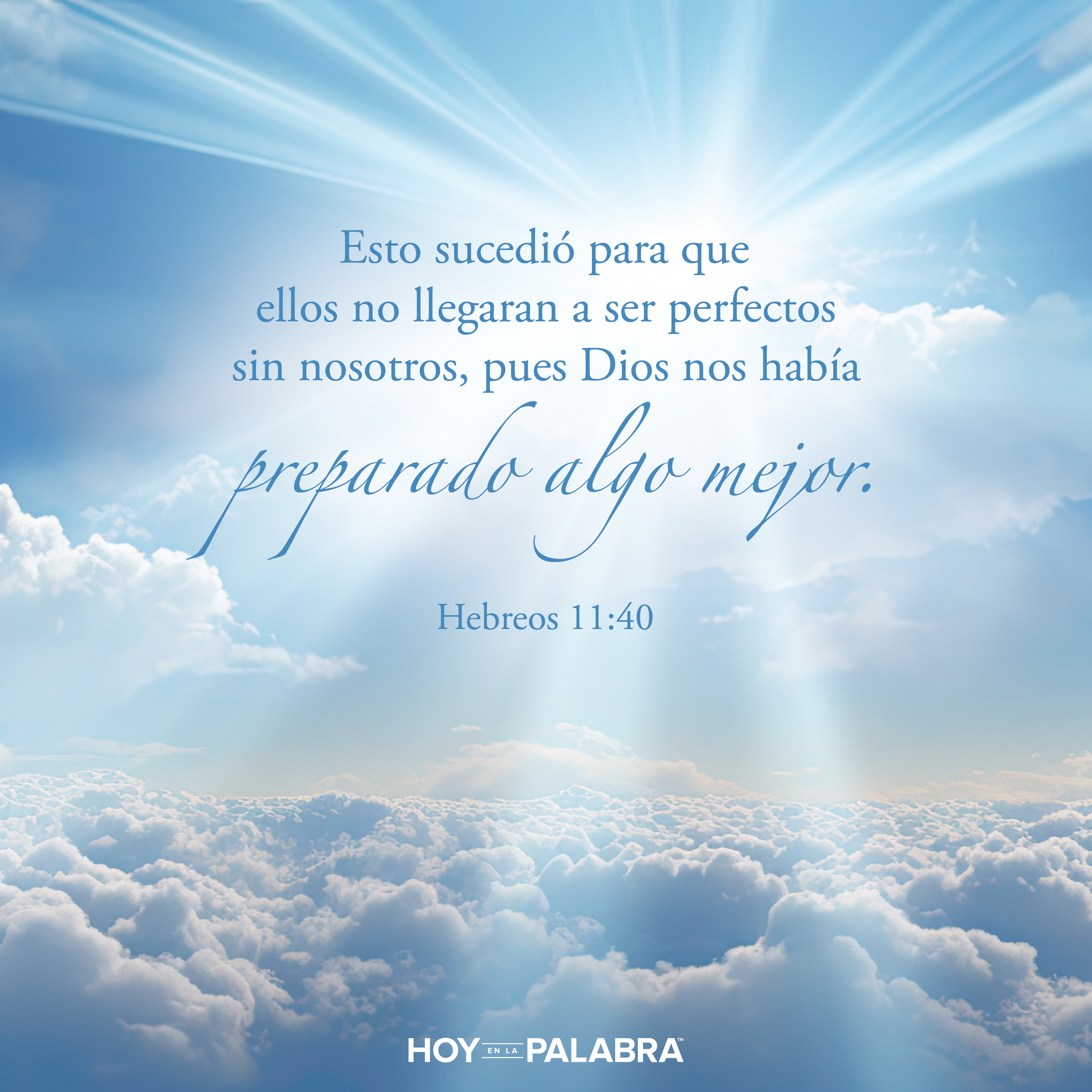 ALGO MEJOR PARA NOSOTROS