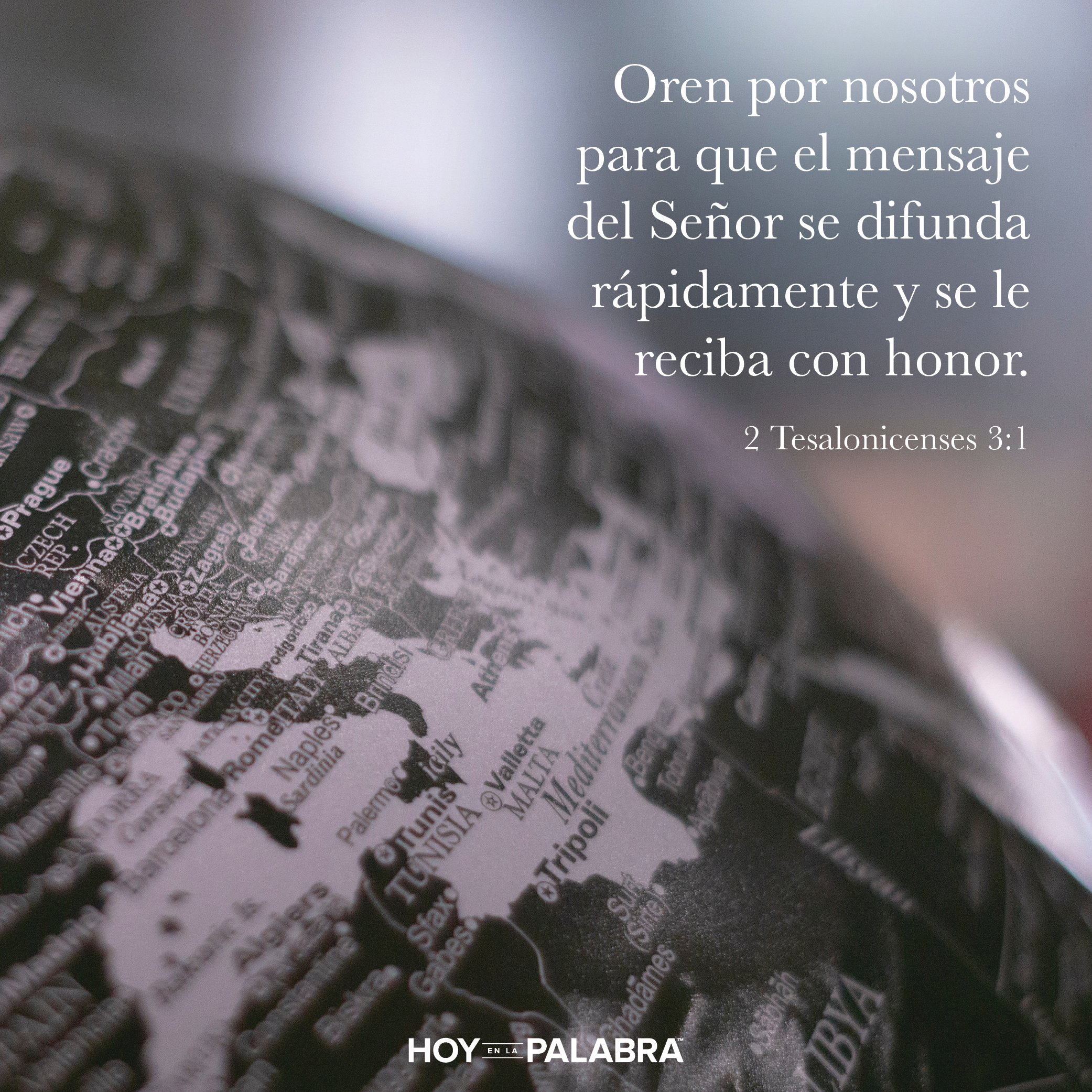 La difusión del evangelio