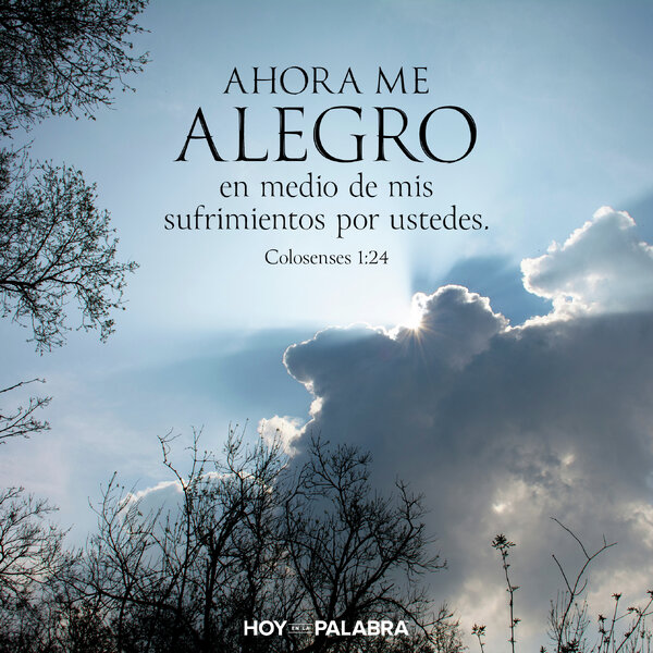 GOZO EN EL SUFRIMIENTO