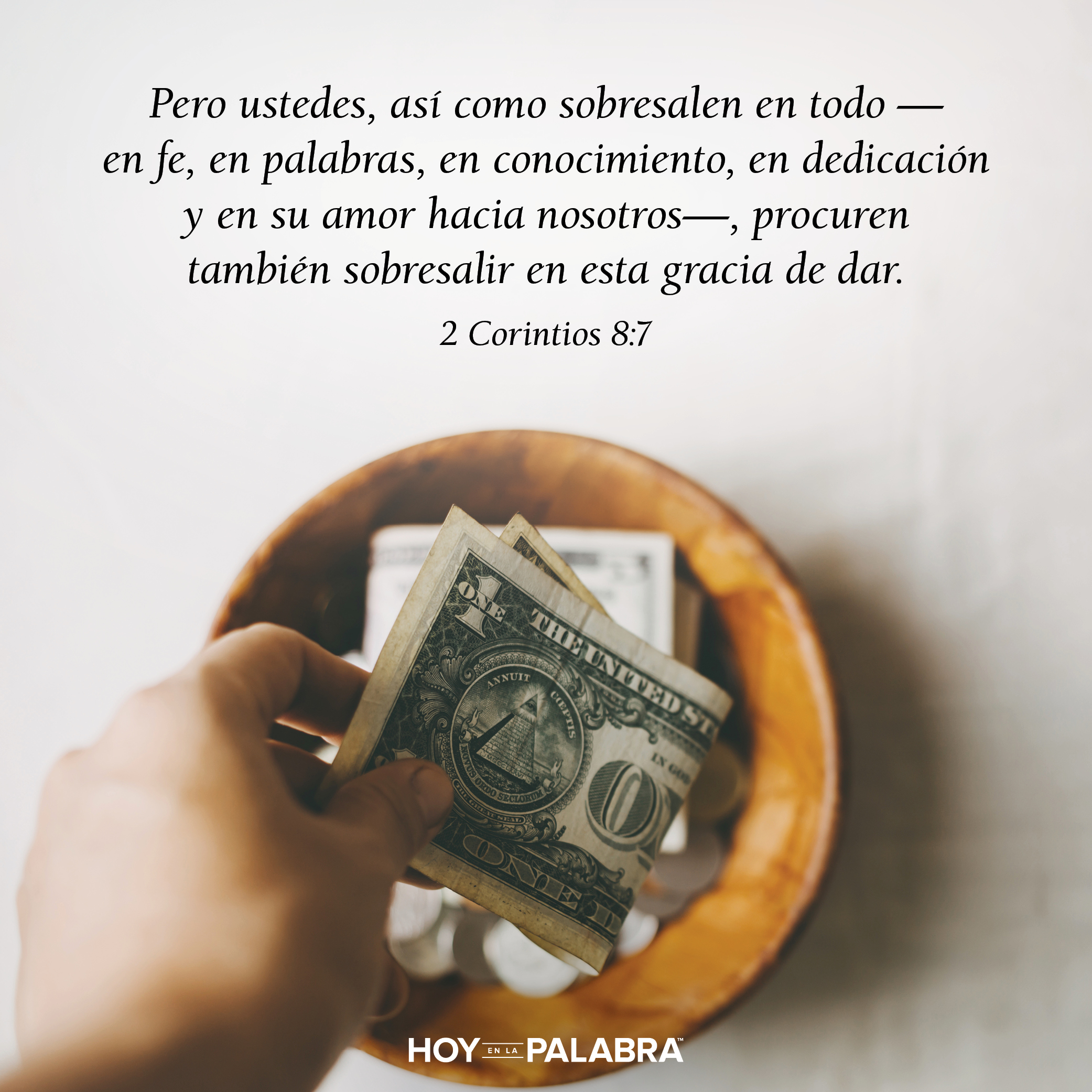 Una porción para el templo