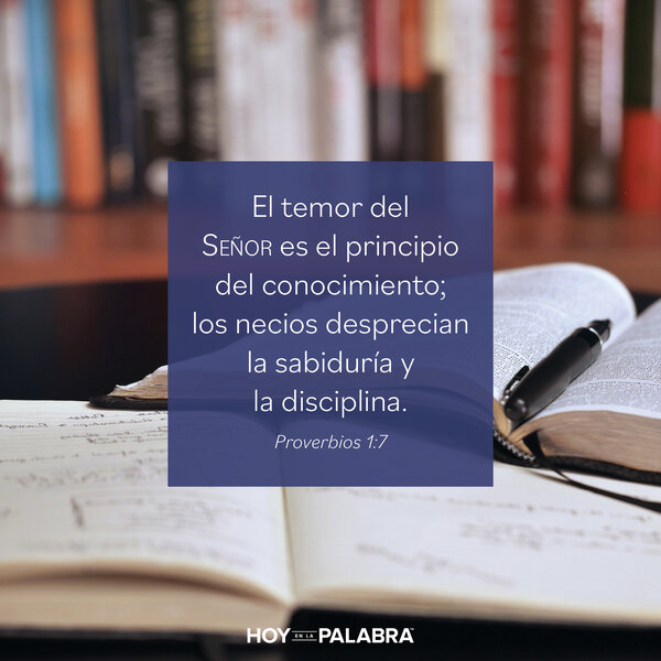 El temor del Señor