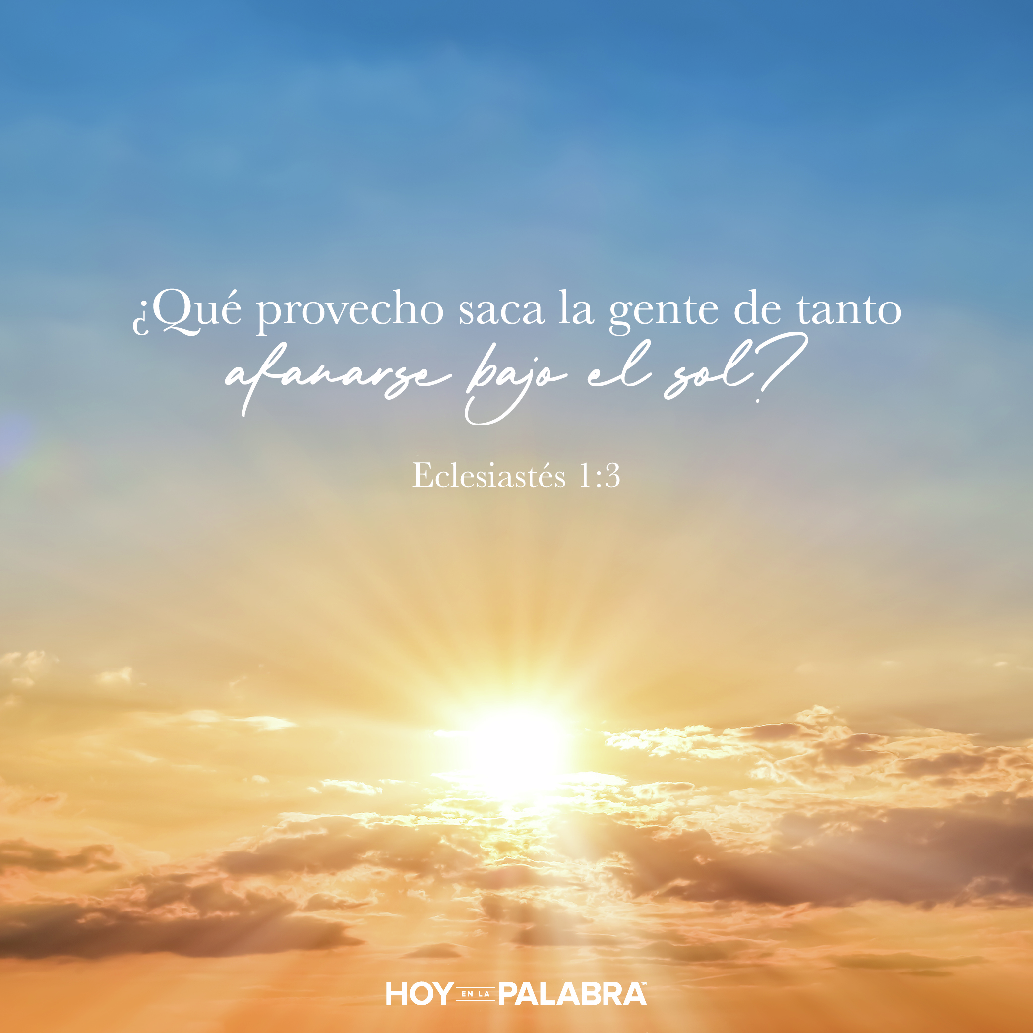 ¿PARA QUE TRABAJAR?