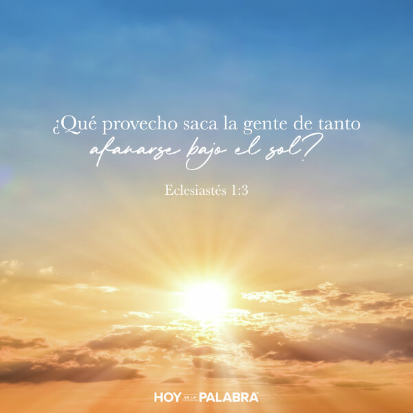 ¿PARA QUE TRABAJAR?