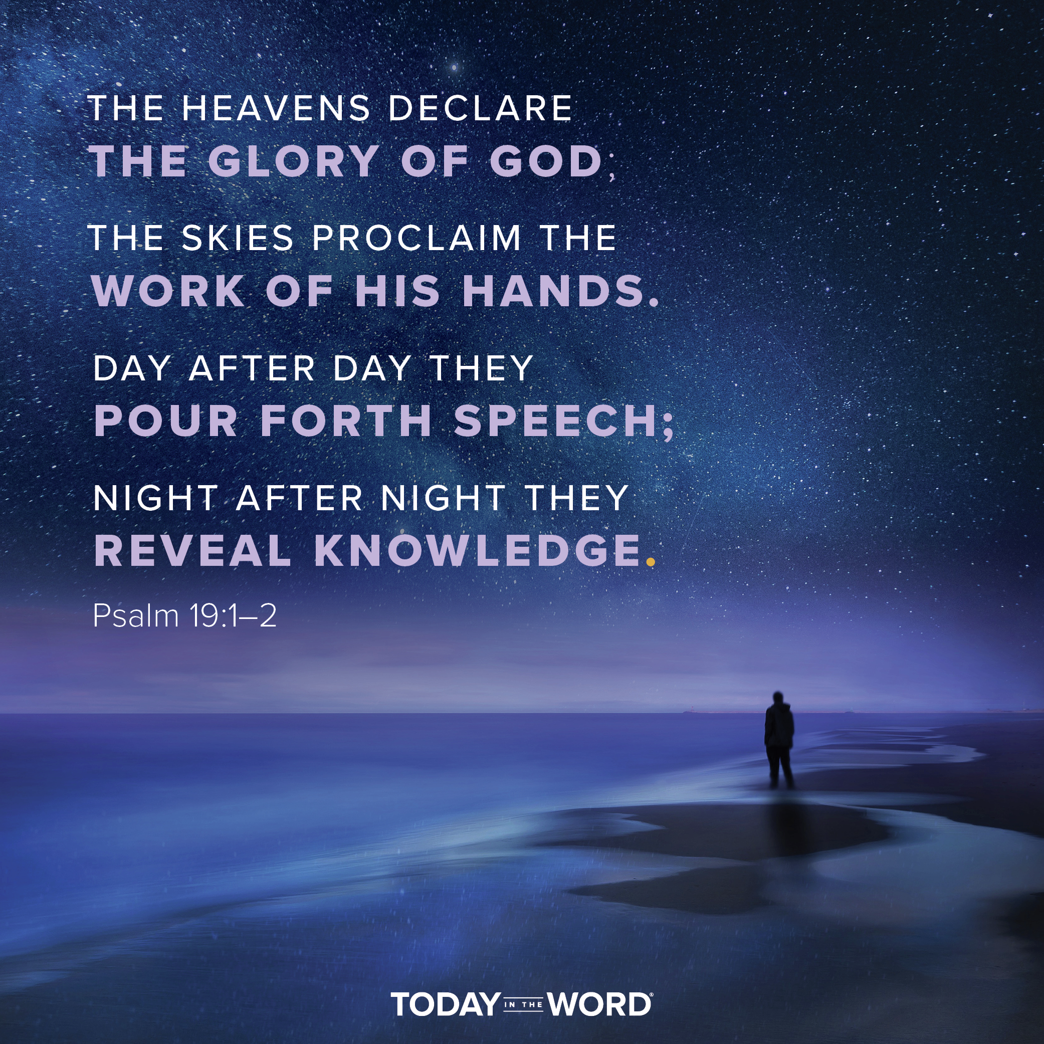 The Heavens Declare