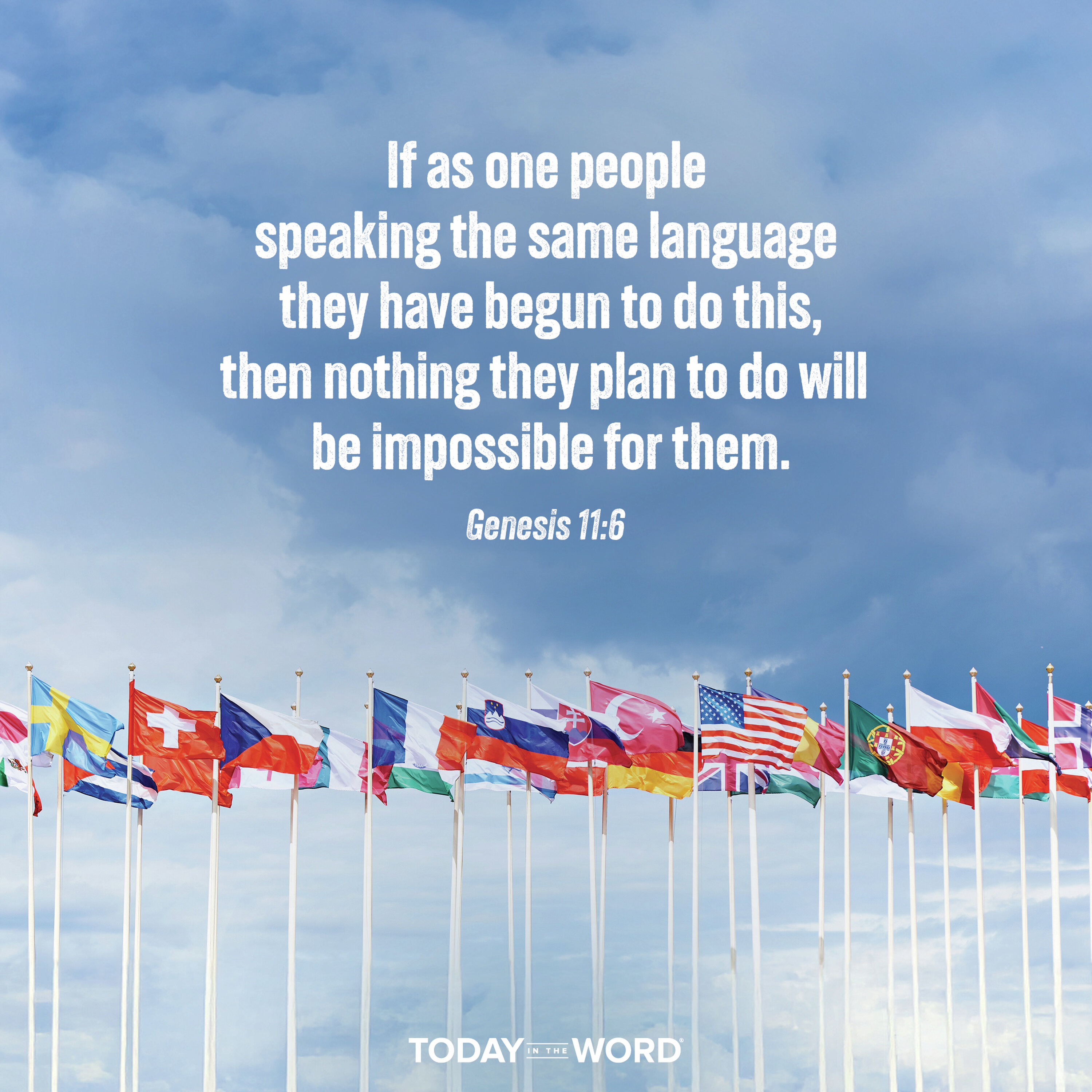 God Confuses Language