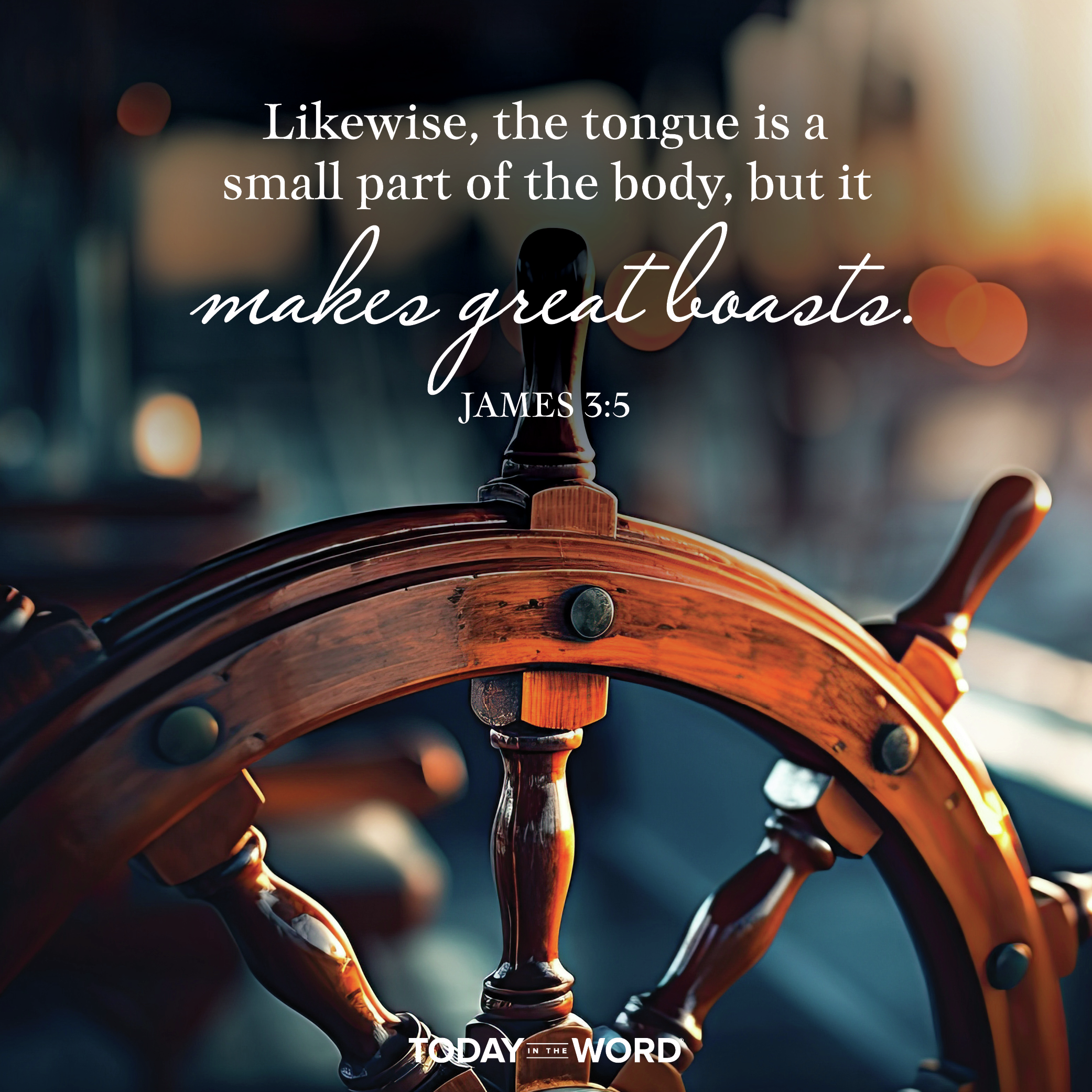Taming the Tongue