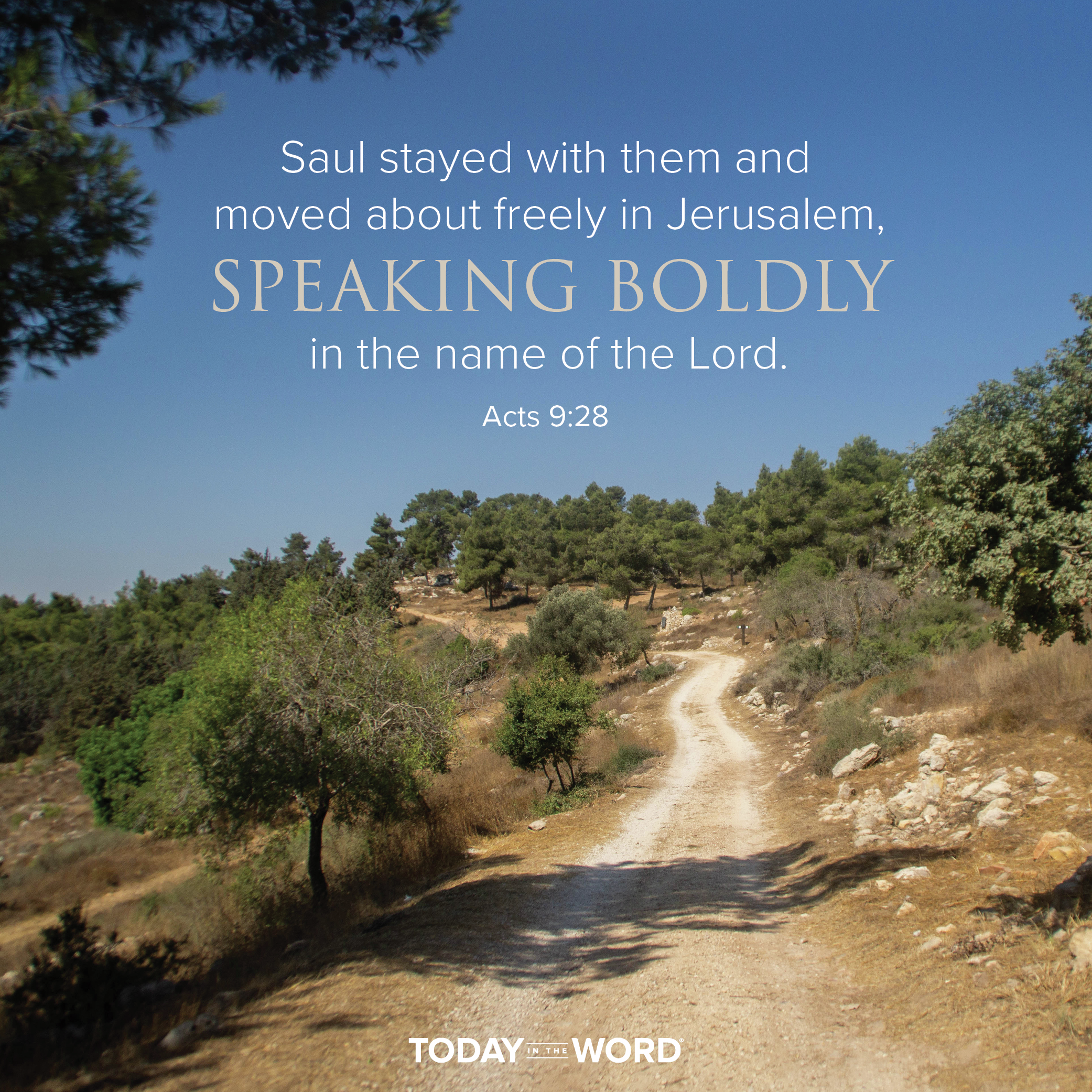 Speak Boldly