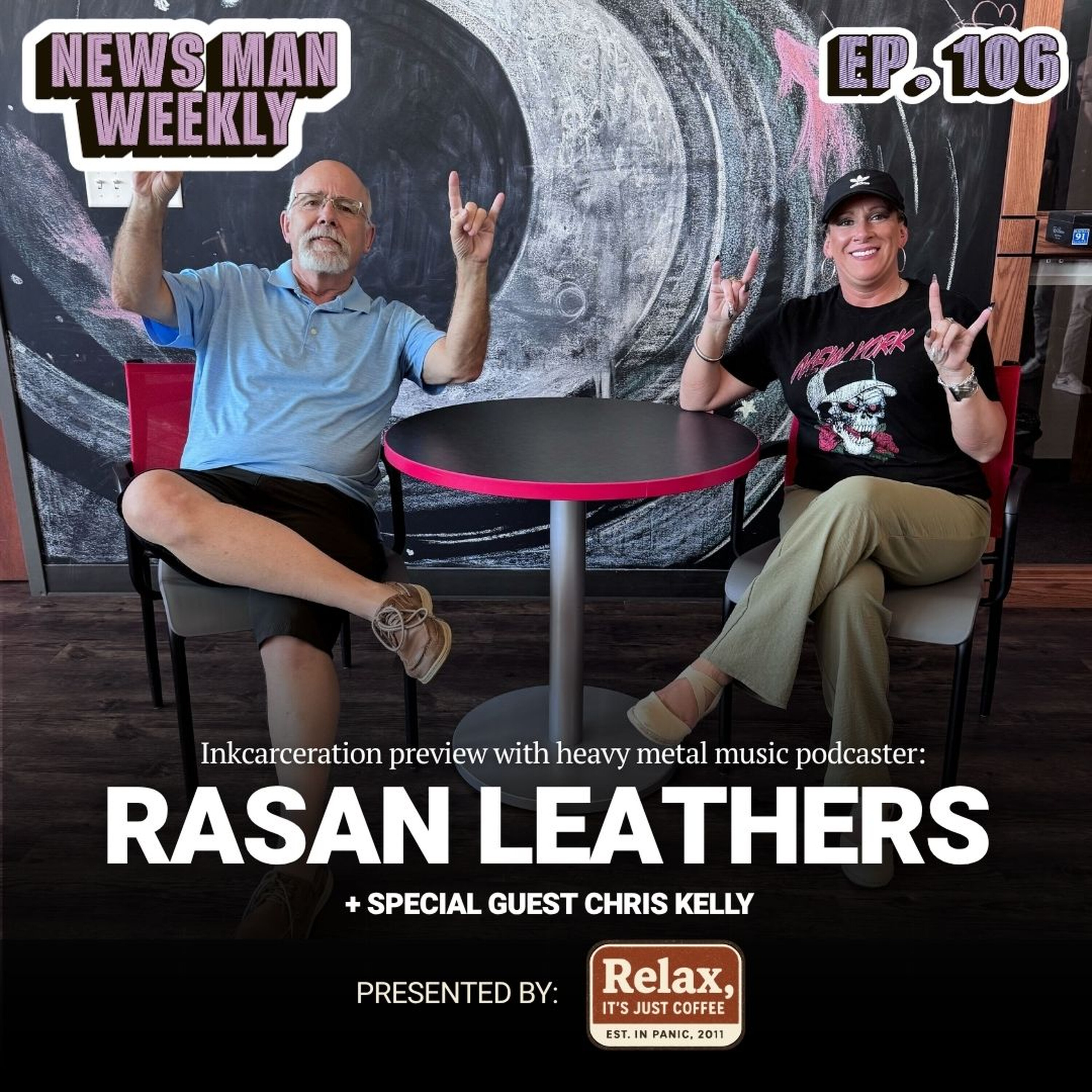 News Man Weekly: Inkcarceration preview with Rasan Leathers; Chris Kelly joins us in studio and more! episode artwork
