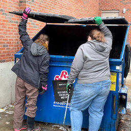 Discovering delight - and despair - in dumpster diving