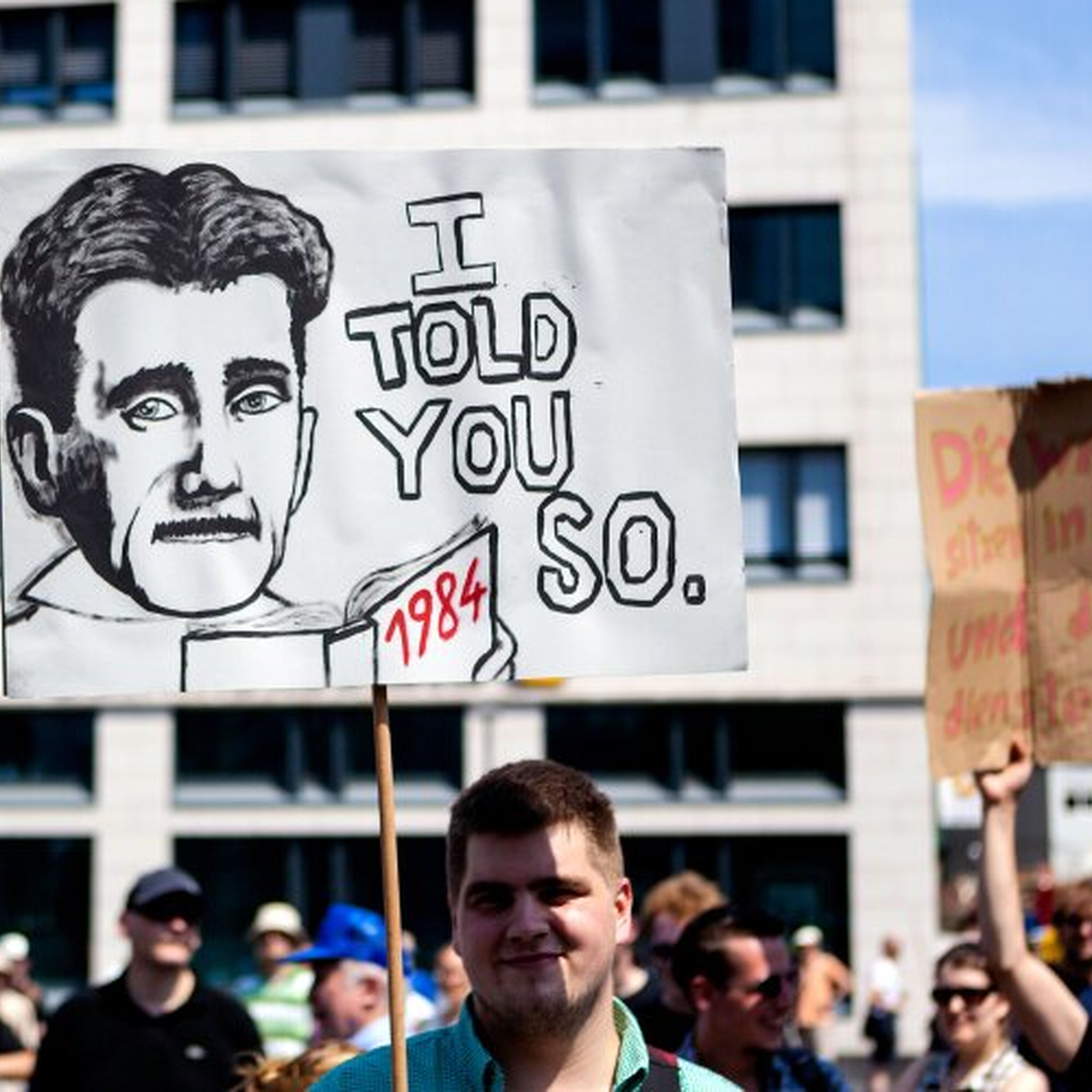 George Orwell saw it coming episode artwork