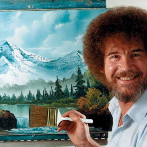 Happy Little Trees: The Joy Of Bob Ross (And Thomas Kinkade)