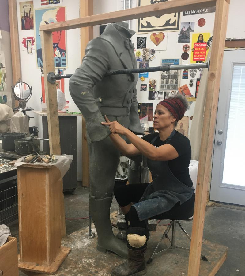 Seeing The Cracks In Controversial Statues