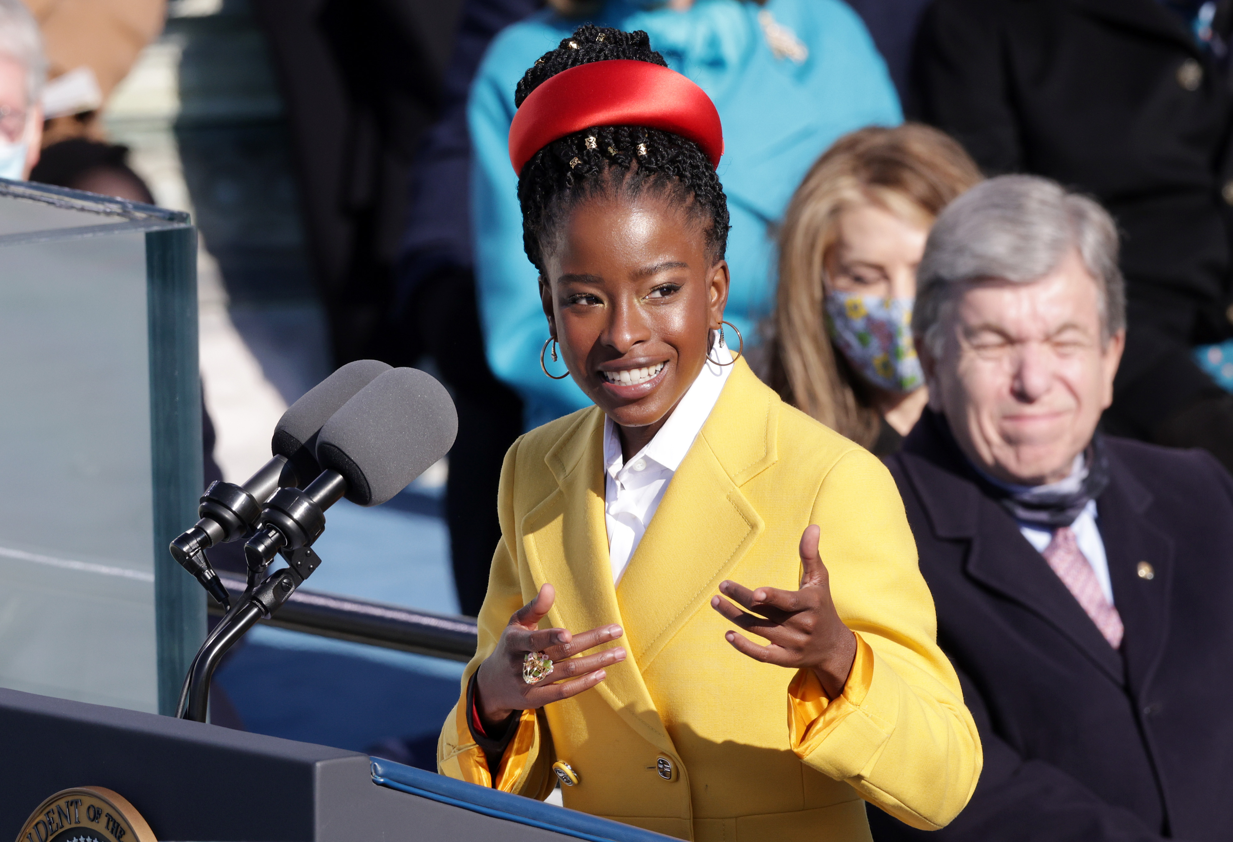 Listen To LA's Amanda Gorman Deliver Her Poem At The Inauguration
