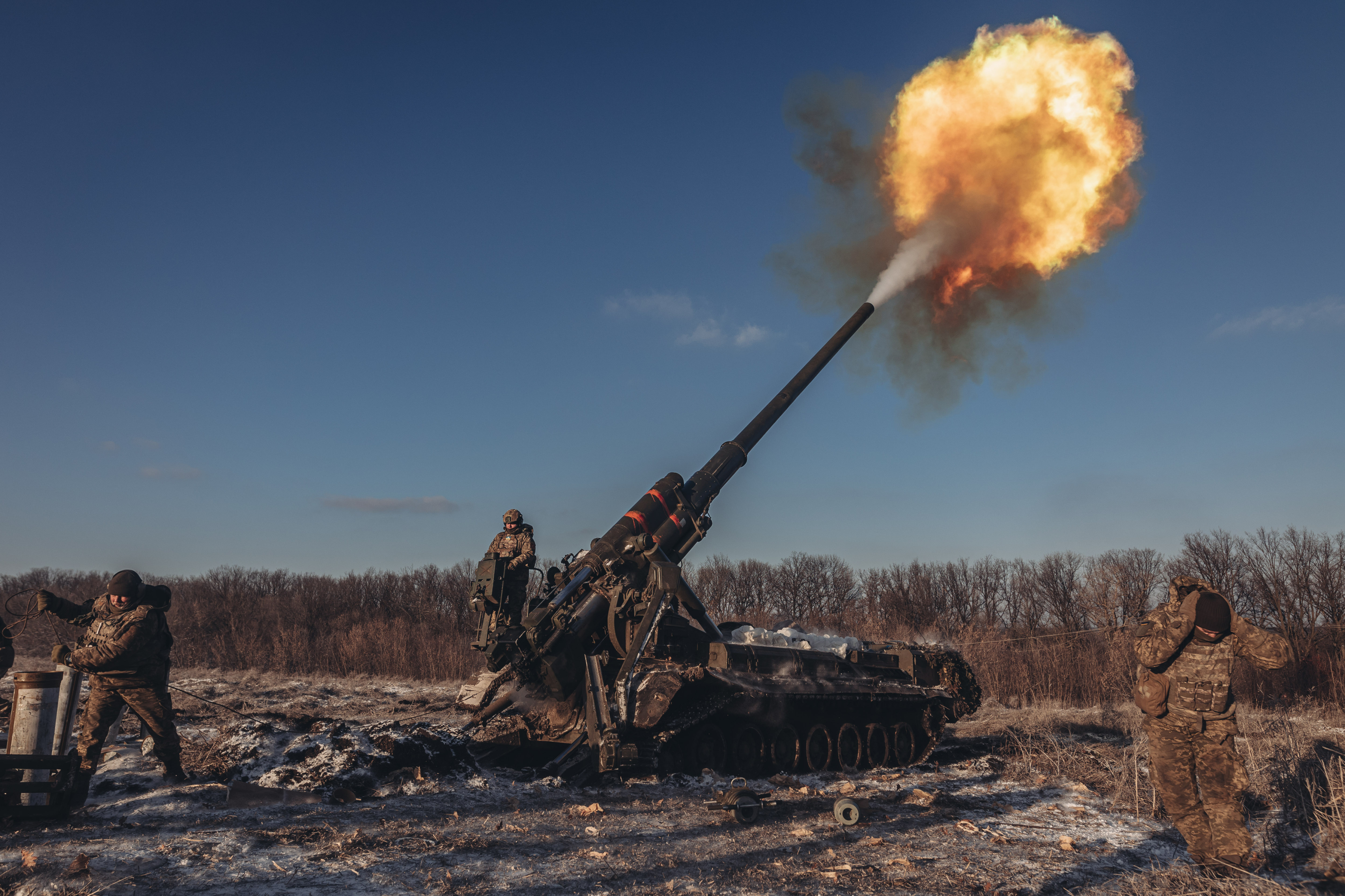 A linha fortificada no Donbass que Putin não quebra