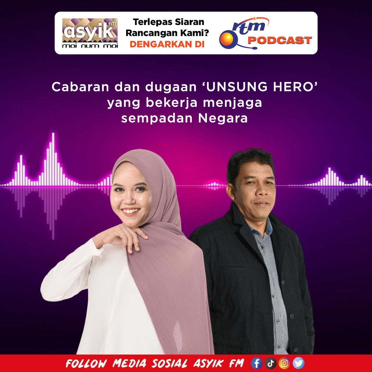 Cabaran & Dugaan 'Unsung Hero' yang menjaga di sempadan Negara episode artwork