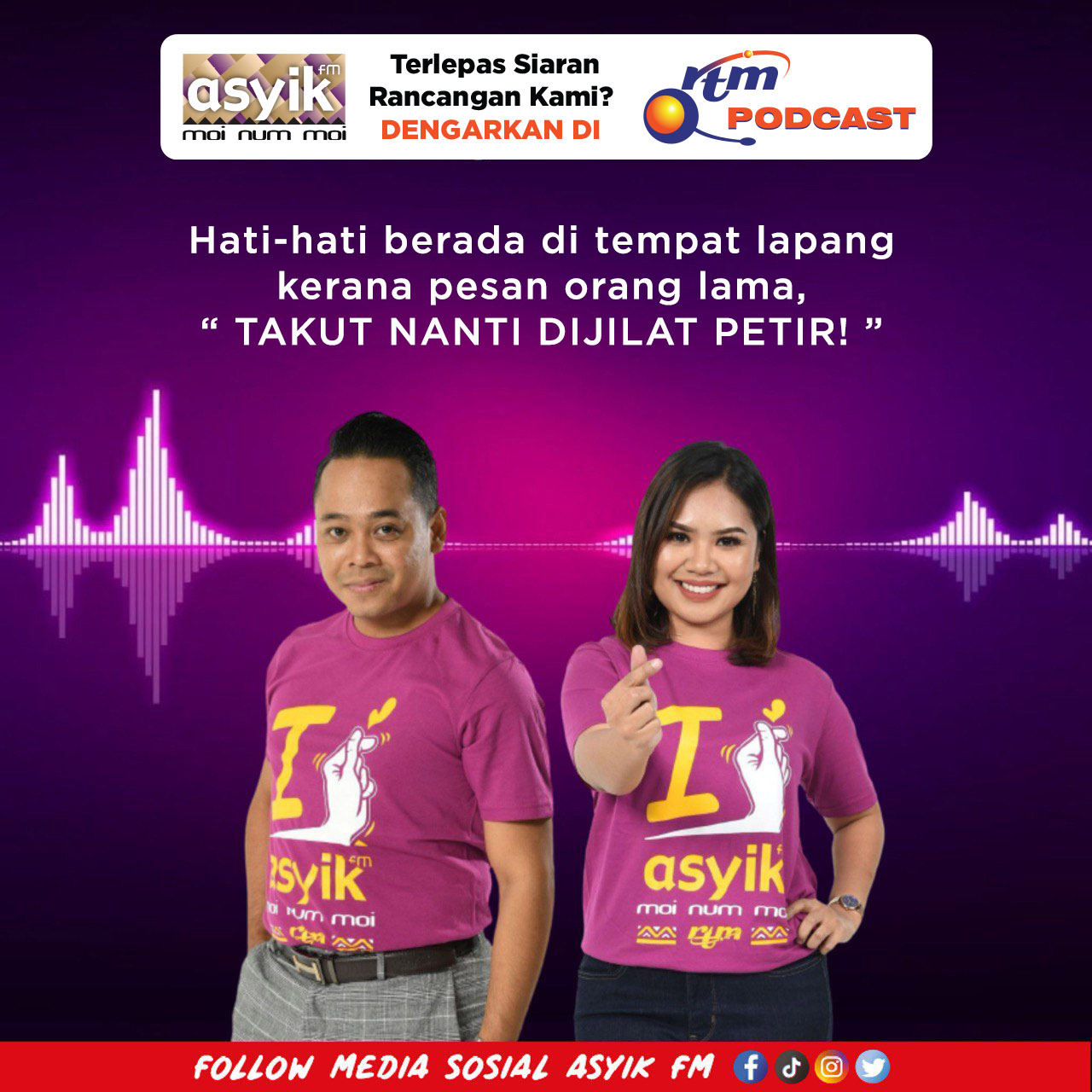 DJ DUO PAGI (Gah Ju Asyik, 8 Pagi - 11 Pagi)