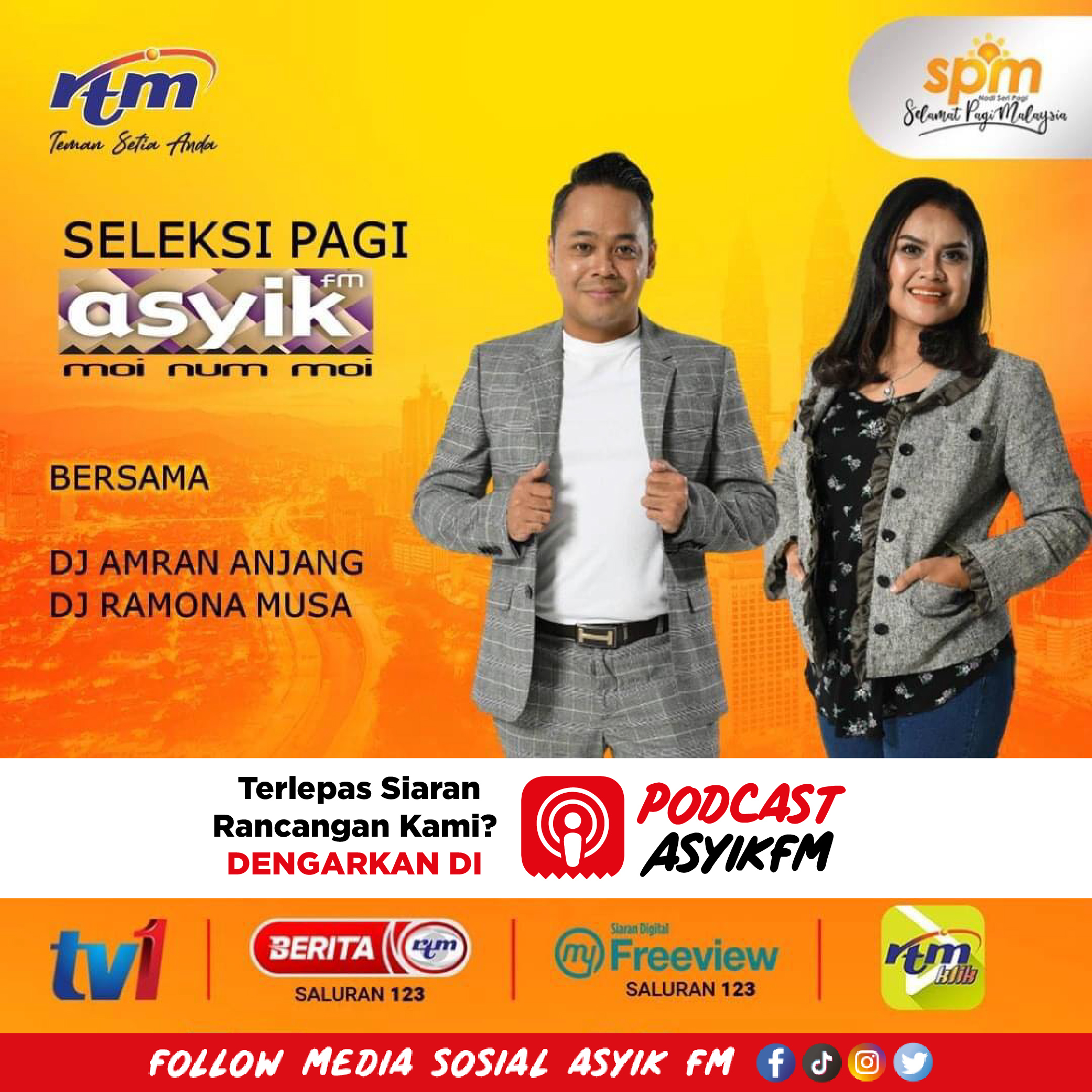 SELEKSI PAGI, SPM bersama DJ Mona & DJ Amran (Semai) episode artwork