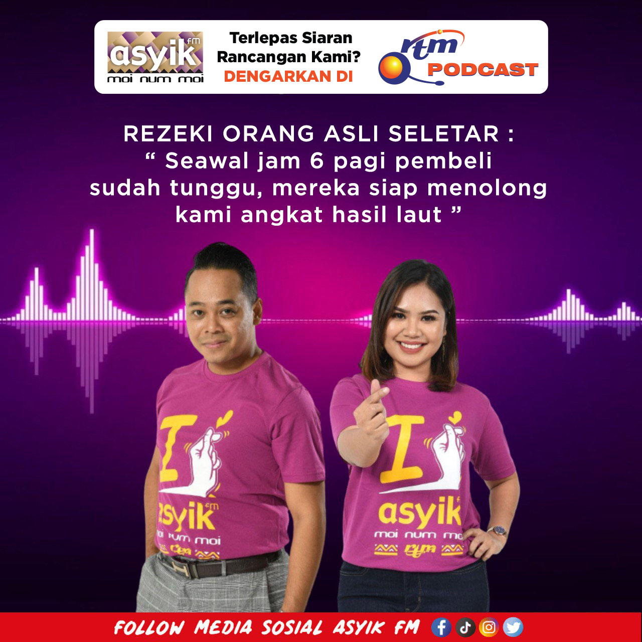 DJ DUO PAGI (Gah Ju Asyik, 8 Pagi - 11 Pagi)