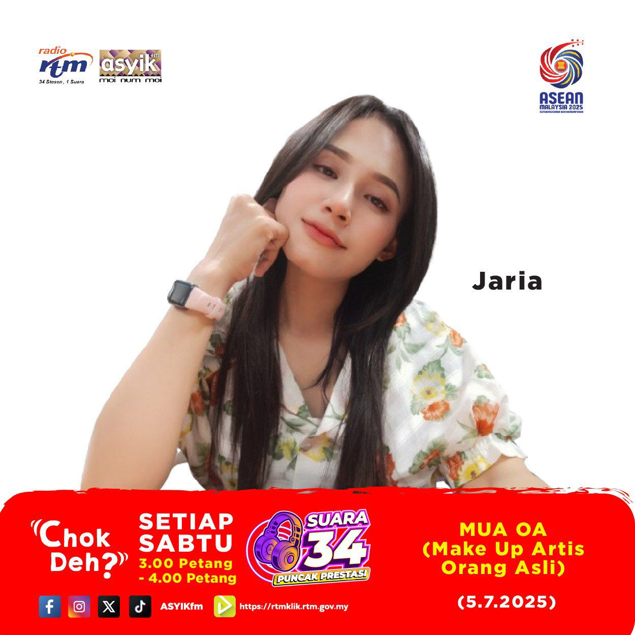 "TIADA YANG MUSTAHIL SEKIRANYA KITA ADA USAHA" -JARIA ZARIA 