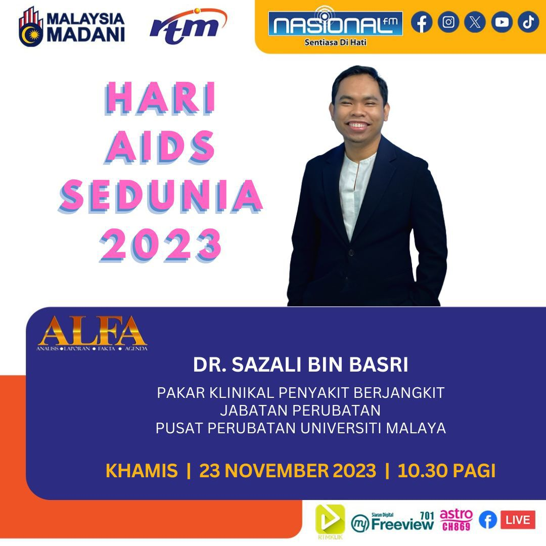 10:27 am - NASIONALfm : ALFA 102 HARI AIDS SEDUNIA 2023