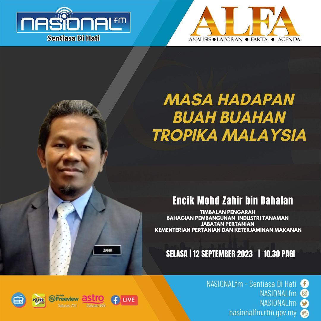 NASIONALfm : ALFA 102 MASA HADAPAN BUAH BUAHAN TROPIKA episode artwork