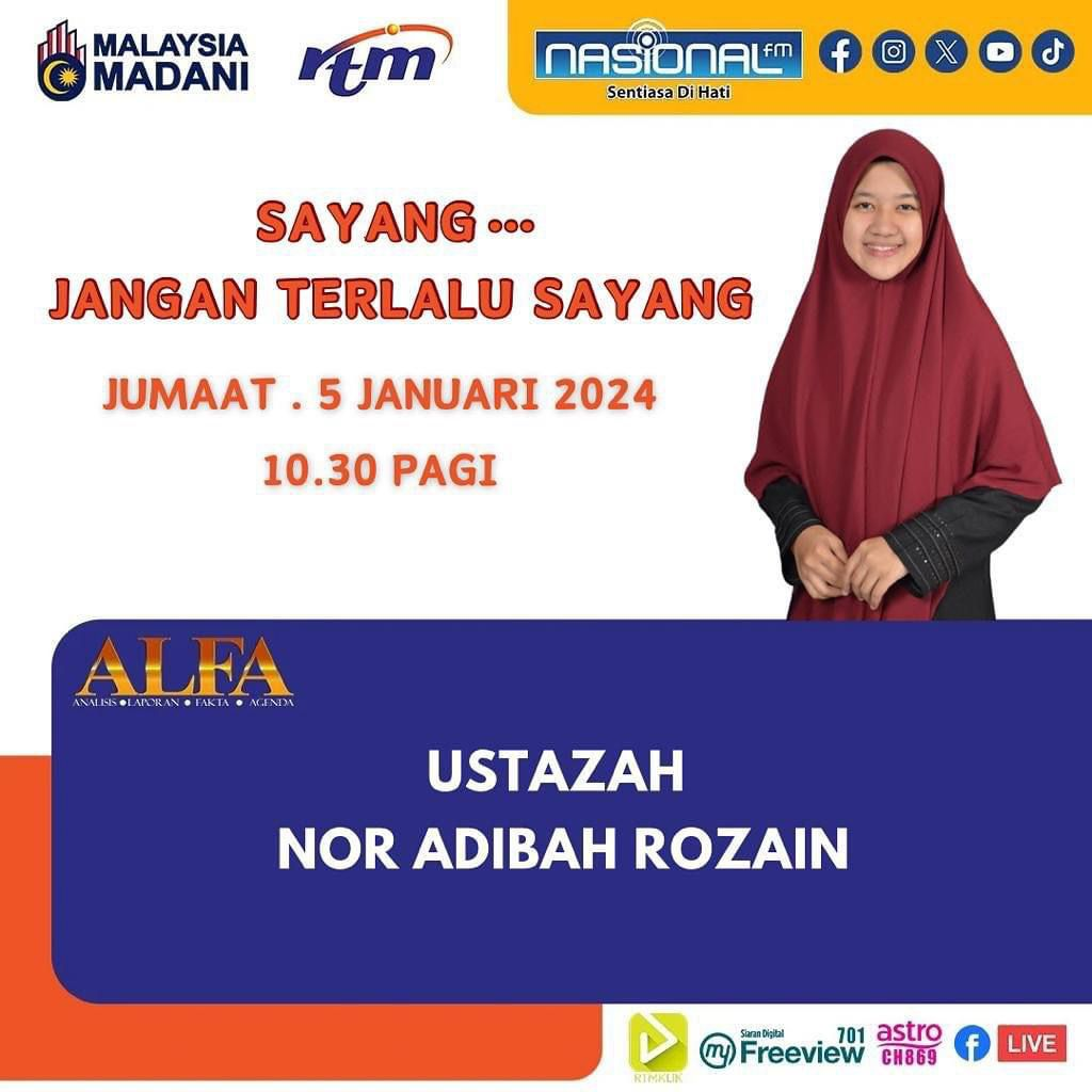 10:27 am - NASIONALfm : ALFA 102 SAYANG...JANGAN TERLALU SAYANG episode artwork