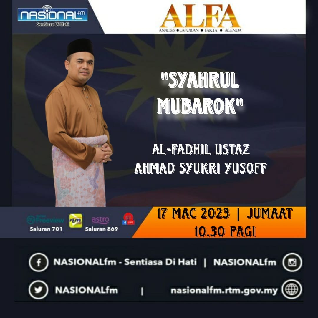 NASIONALfm : ALFA 102 : SYAHRUL MUBAROK episode artwork