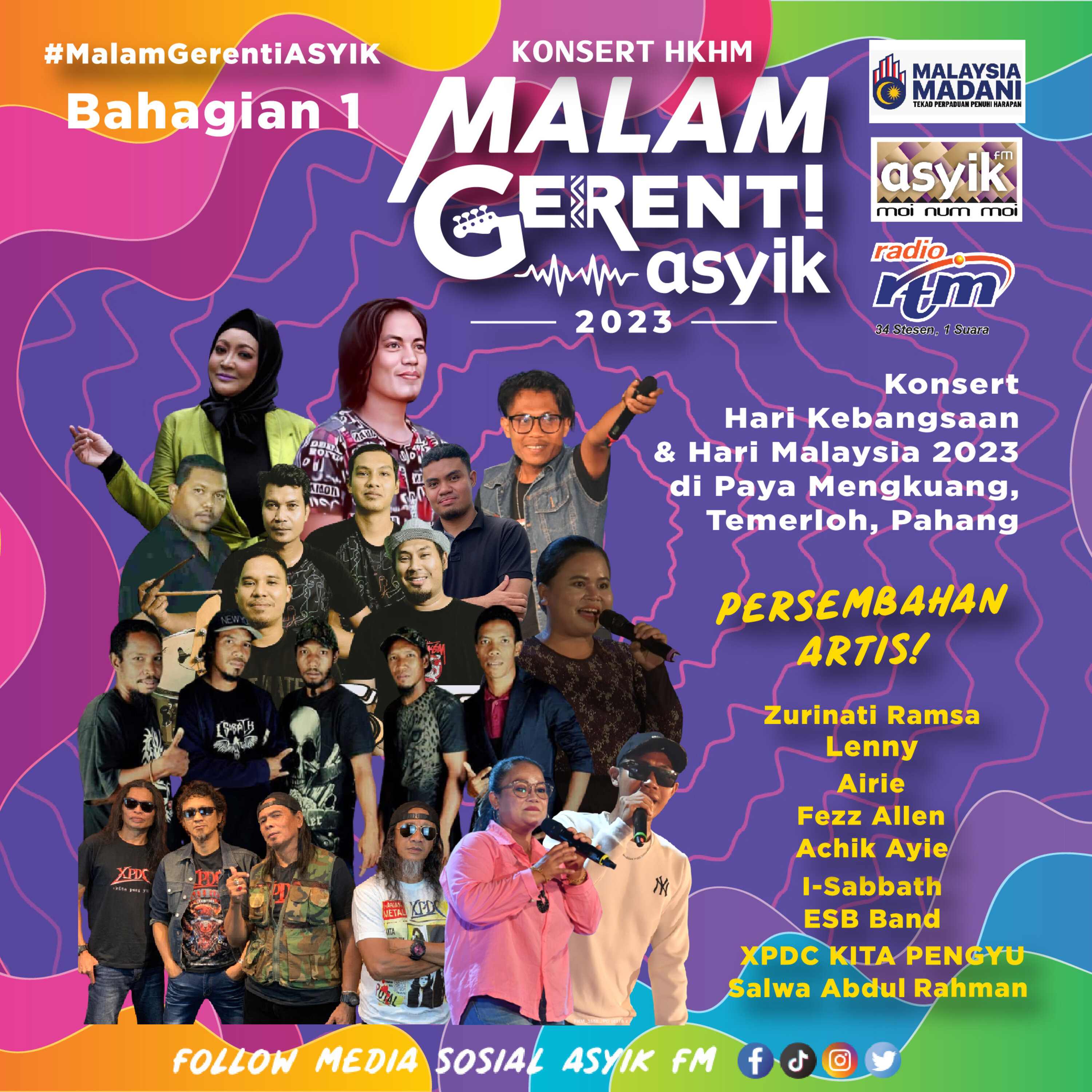 KONSERT MALAM GERENTI ASYIK (Bahagian 1)