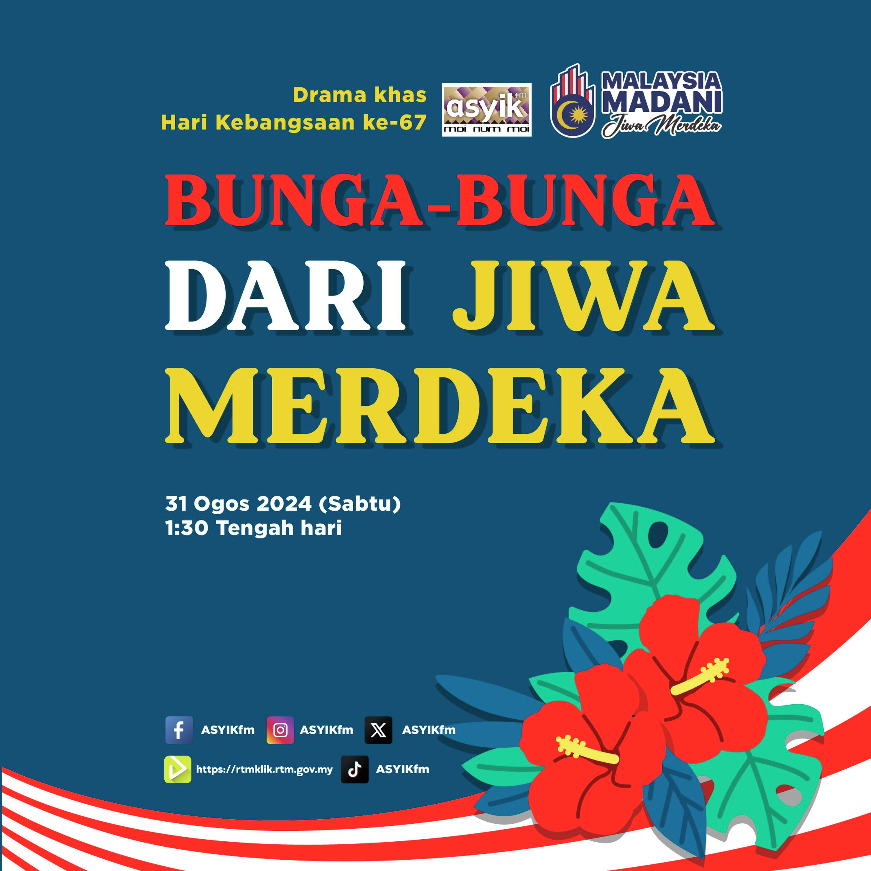BUNGA-BUNGA DARI JIWA MERDEKA 🌺