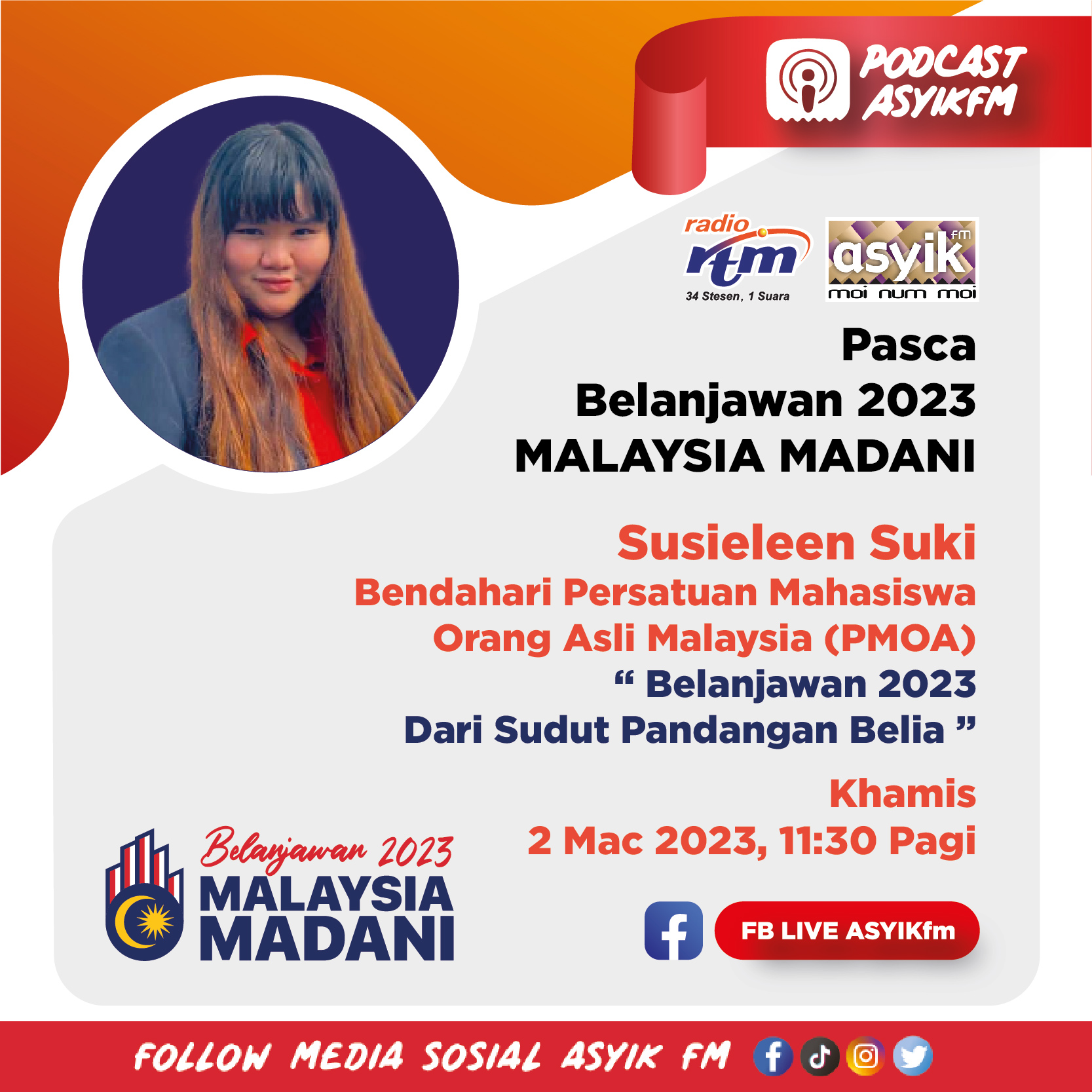 Myhik Asyik (Temubual Tetamu Farmasi, Kesihatan, Isu Kesihatan, Agensi Kerajaan & Swasta serta Aspirasi Jiwa (Motivasi)