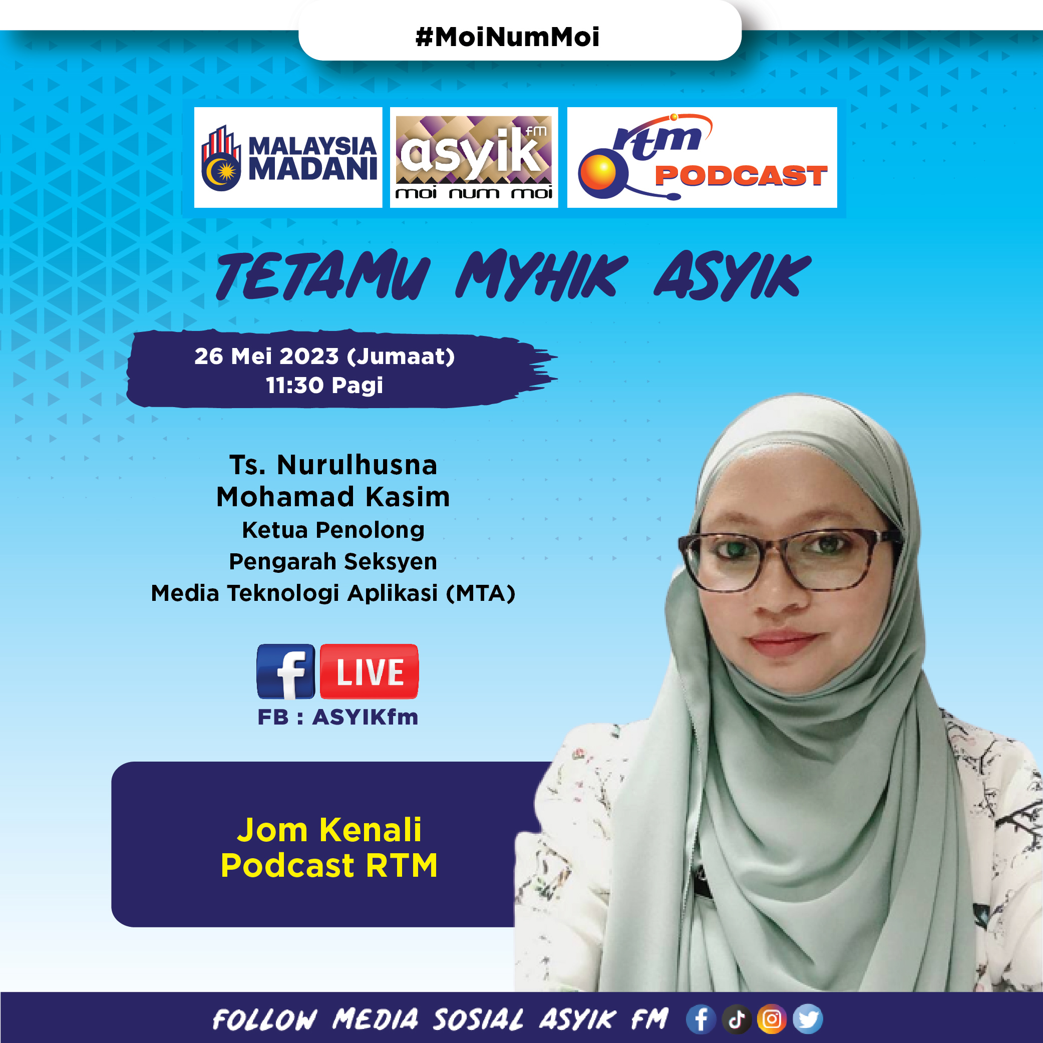 Jom Kenali Podcast RTM